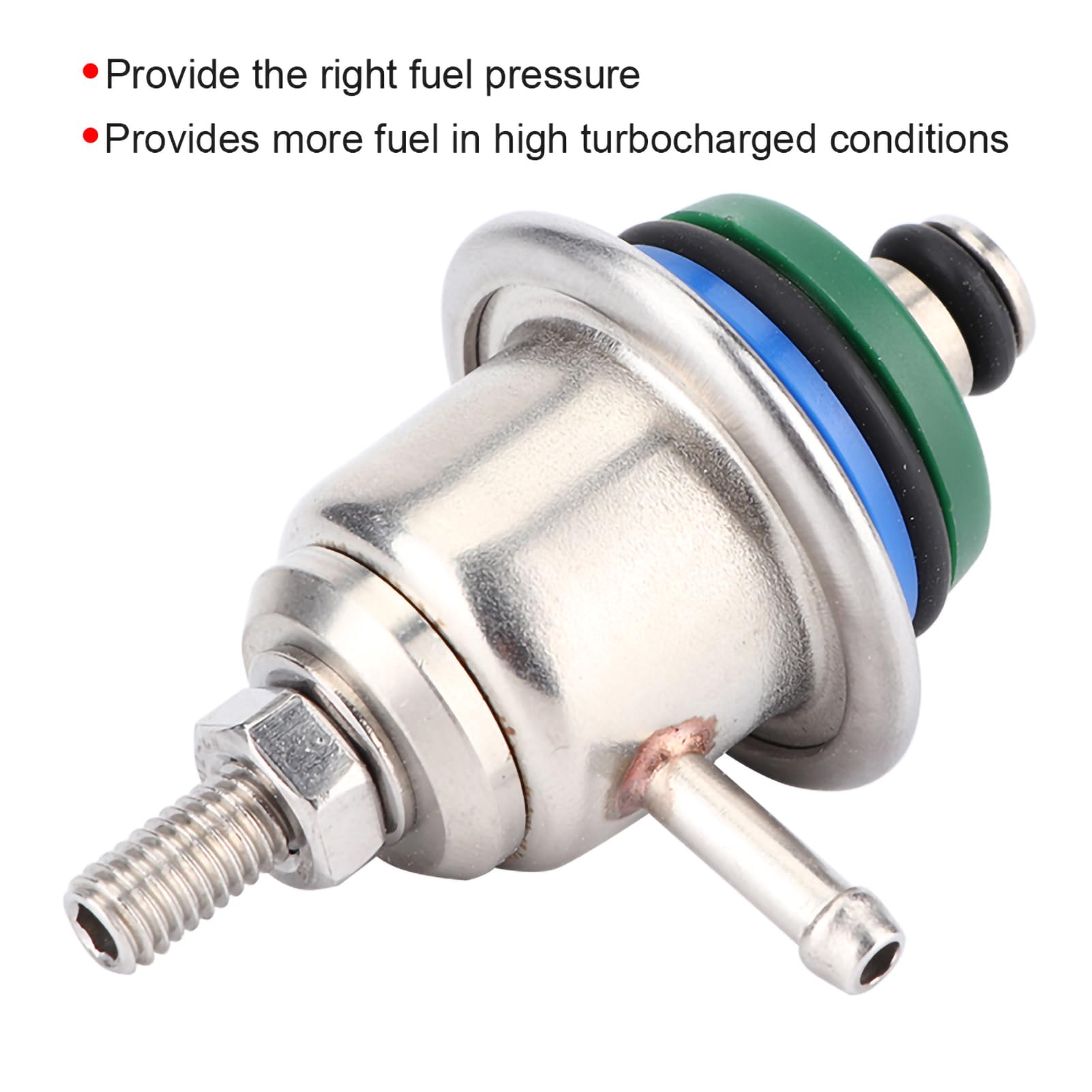Regolatore di pressione del carburante, regolatore di iniezione di carburante, regolatore di pressione regolabile di iniezione di carburante regolabile da 3-5 bar con dado a 360 gradi adatto per Z32.8