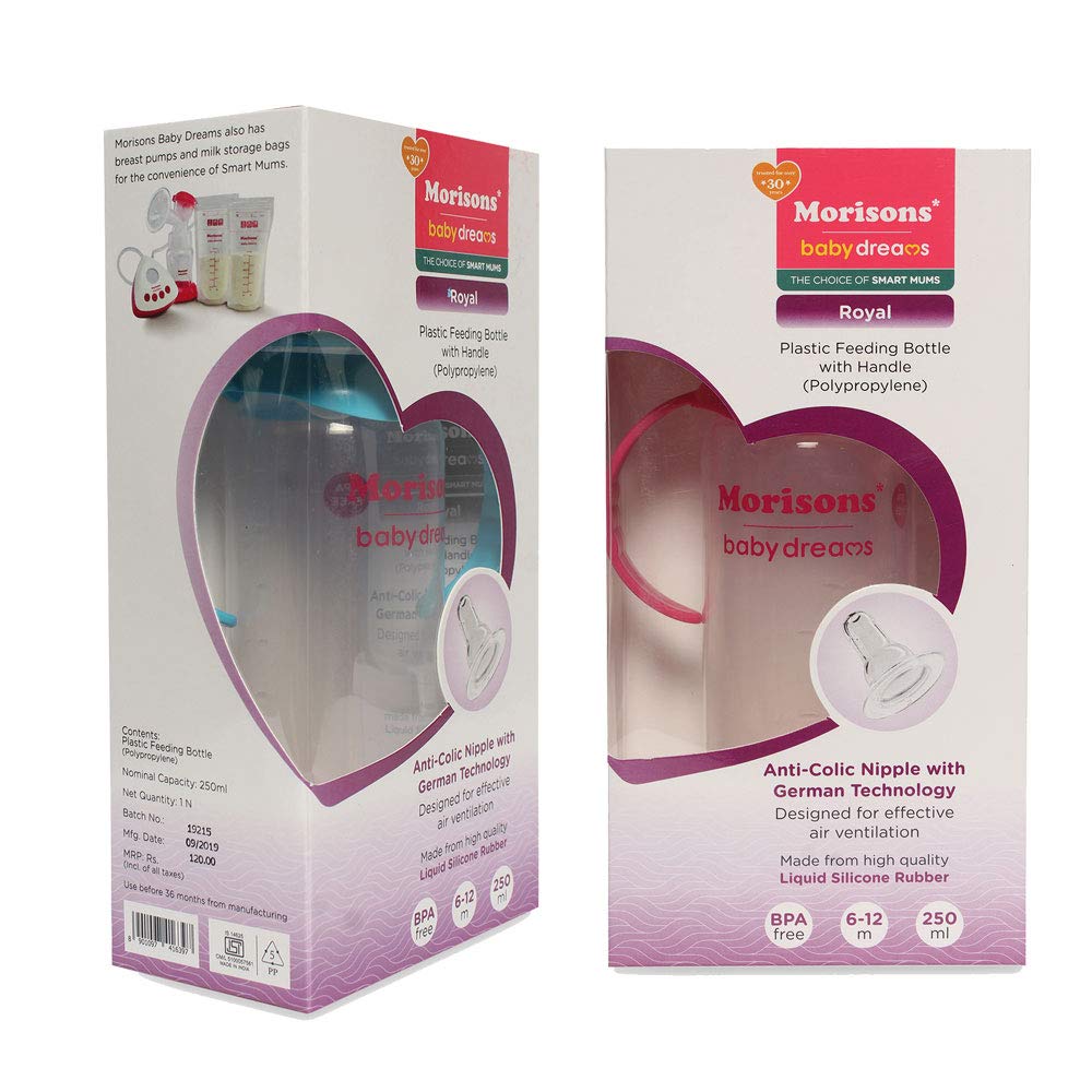 RoyPP Btl Wth Hdl-250Ml Bl&Gr (Pck of 2)-image-5