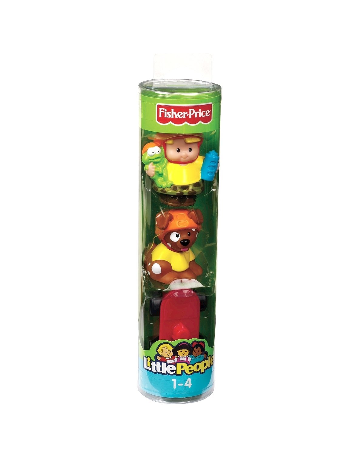 Fisher-Price - Little People Figures Tube, Skateboard (Mattel P8716)