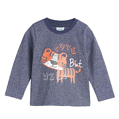 Image of miniklub Boys Multicoloured Graphic Printed T-Shirt