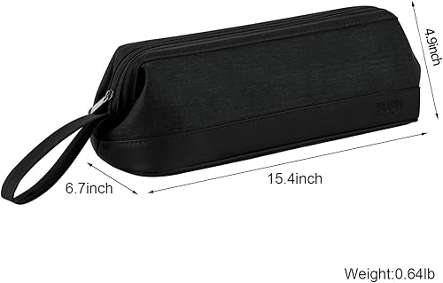 Miniatura 5 de Estuche de transporte portátil para Dyson Airwrap Styler/Shark Flexstyle y secador de pelo supersónico, impermeable, antiarañazos, bolsa Negro