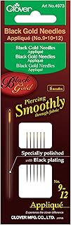 Clover Black Gold Needles: Applique/Sharps Assorted, 1