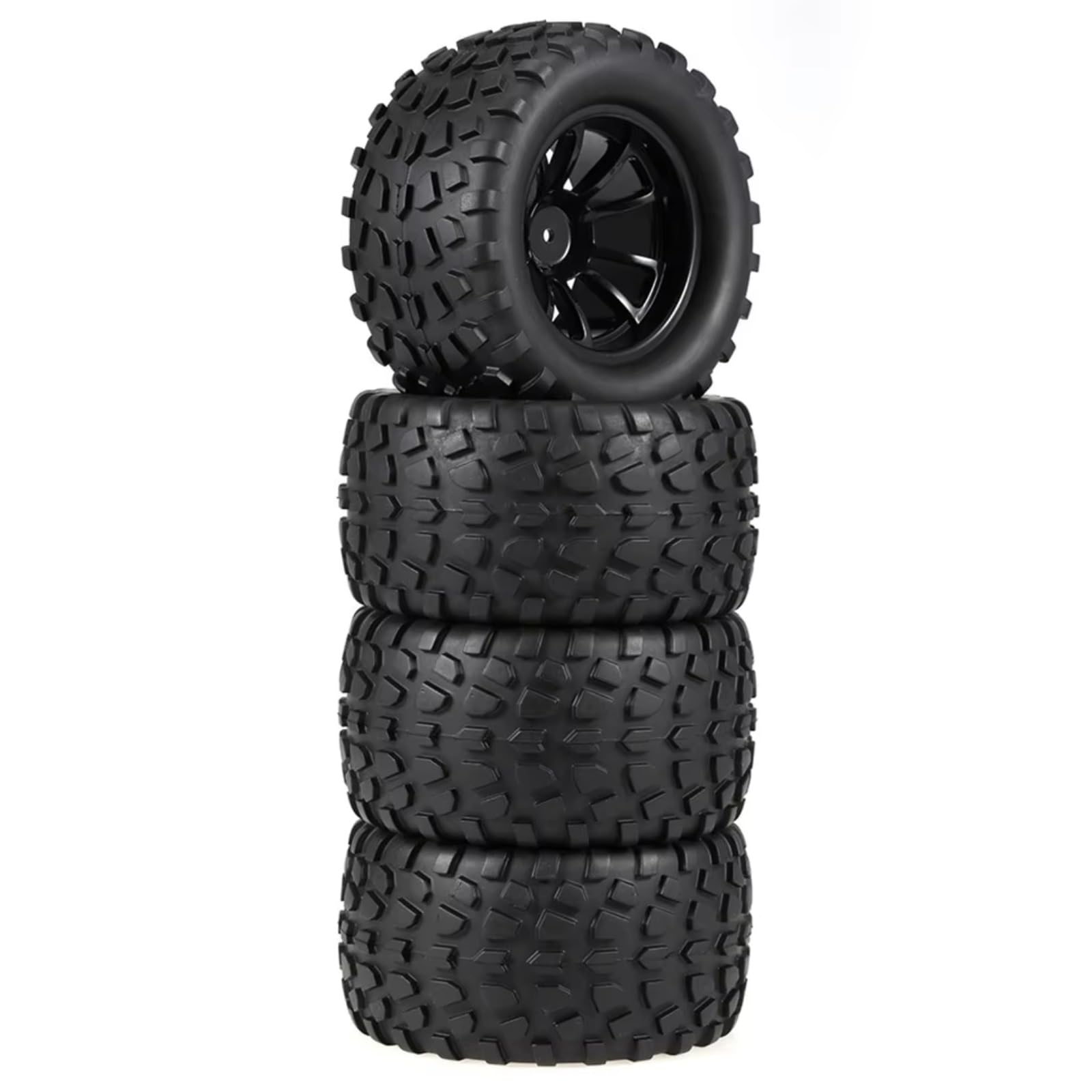 RC Neumático Coche para Traxxas para Arrma para Redcat para HSP para HPI para Tamiya para Kyosho 1/10 130MM RC Monster Truck para Buggy Neumático Rueda Insertos De Espuma 12mm Hex
