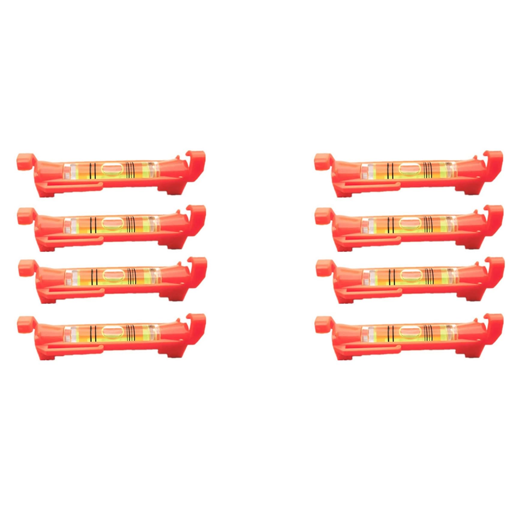 Jnchdghwa Red 8Pcs String Level Hanging Line For Leveling Surveying, Building Trades, Bricklaying, Etc.