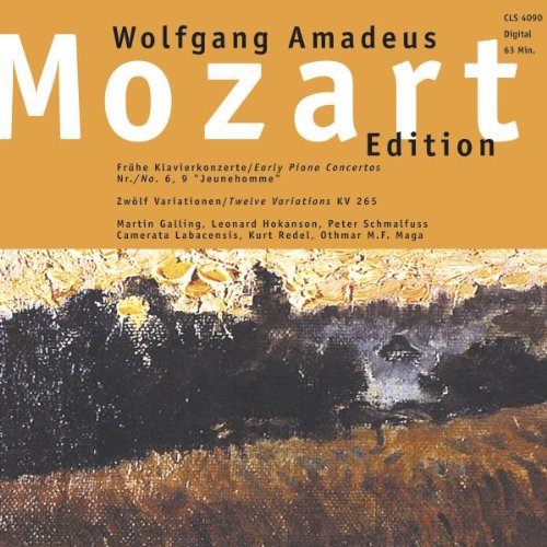 Early Piano Concertos [Audio CD] W.a. Mozart and Classical Kids