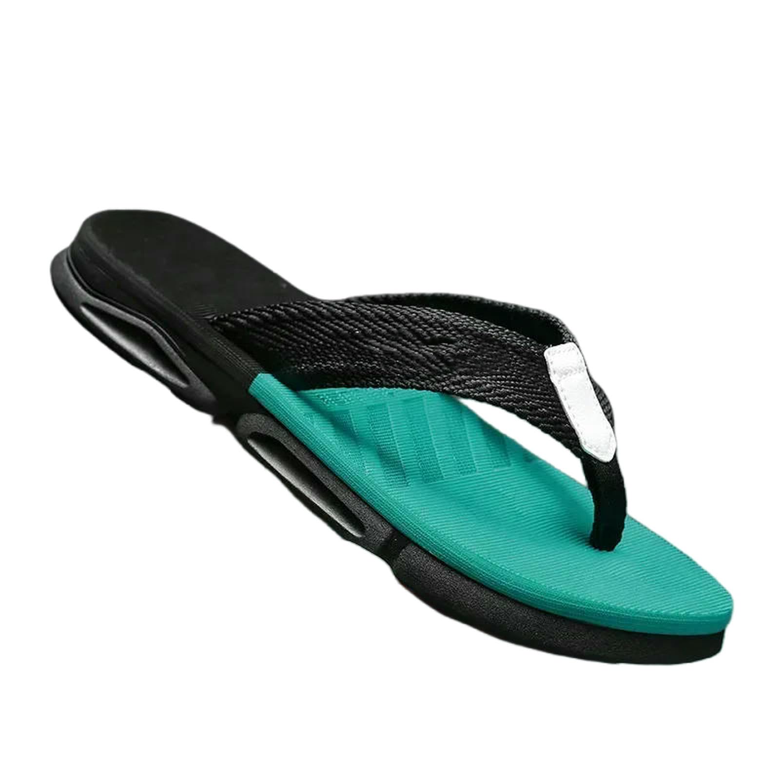 Tongs d'été hommes vertes taille 40 | Sandales de plage casual