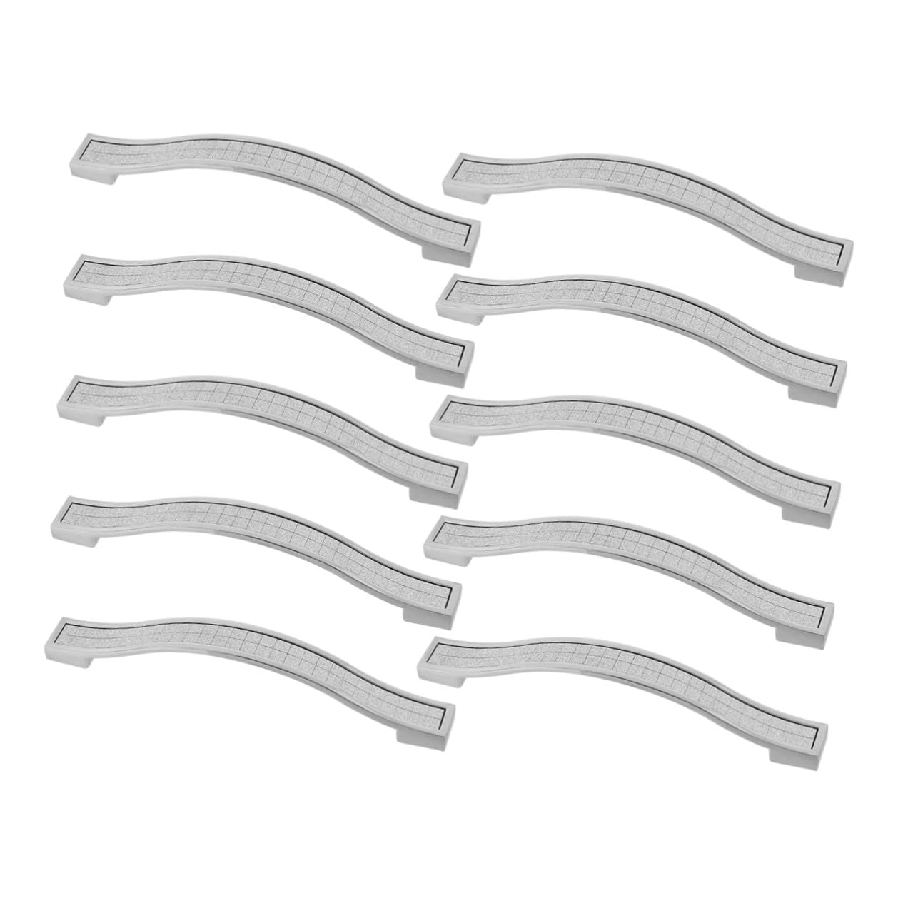 Poignées de tiroir lot de 10 boutons meubles cristal pour armoire moderne