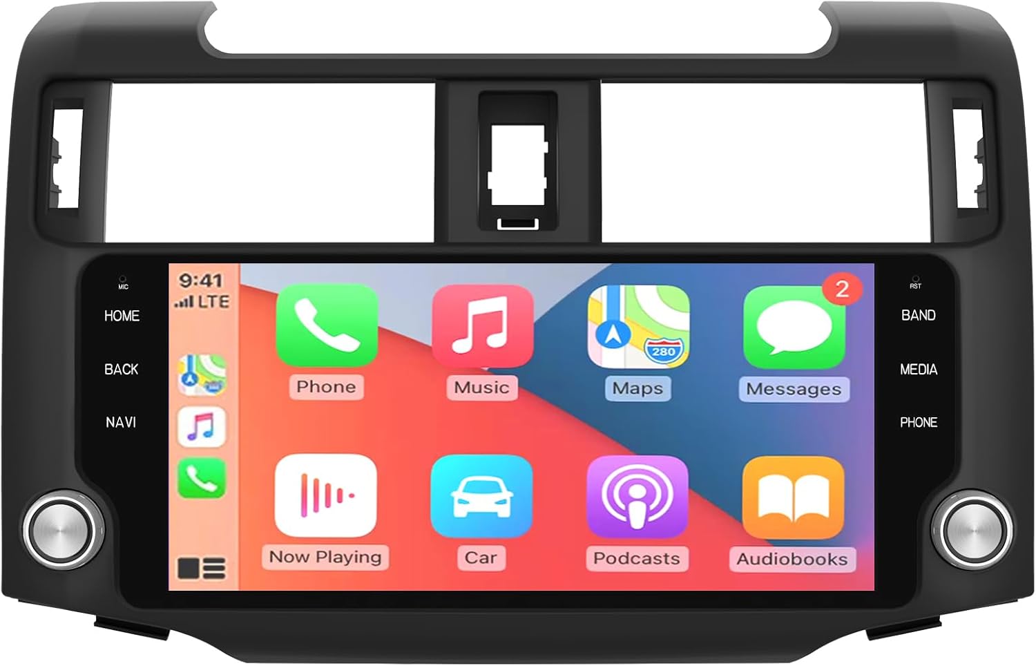 Junsun Car Radio Stereo for Toyota 4Runner 2010-2023 Android 13 with Wireless CarPlay & Android Auto