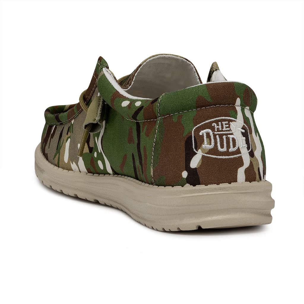 HEYDUDE Wally Camouflage MocassinoUomo