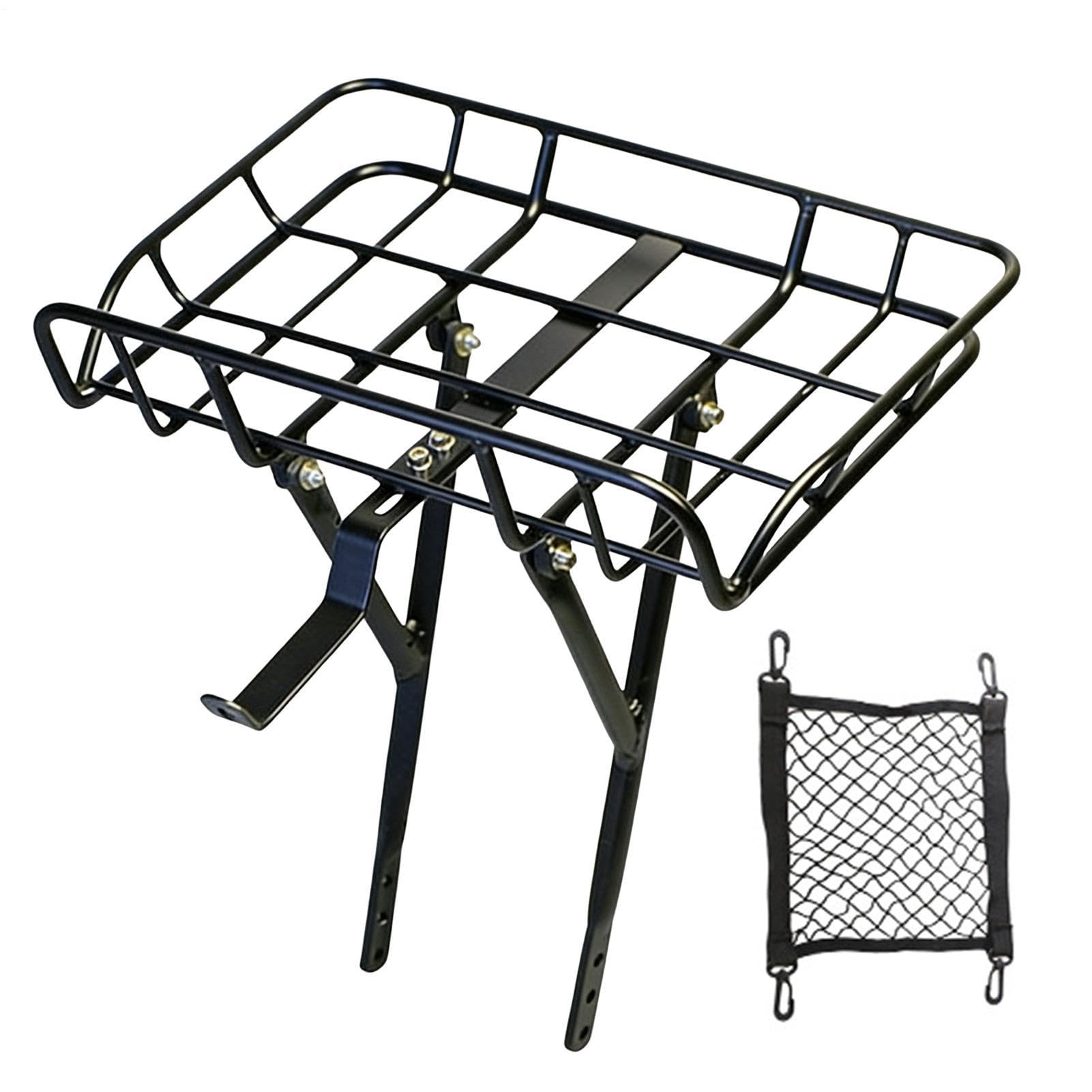 Portaequipajes bicicleta,Soporte De Transporte Ligero Para Carga,Rack de transporte de bicicletas - para, ciclismo, cicloturismo, entrega, maleta, mochila, cesta de carreras, bolso