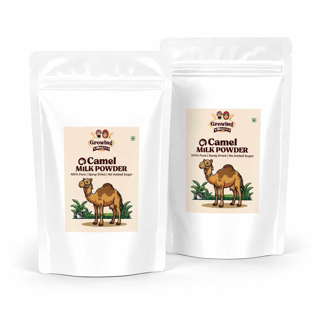 Growing Villagers Fresh Camel Milk Powder | Fresh And Natural Freeze Dried Camel Milk Powder | Nothing Added Nothing Removed | 2 Jars Of 150 Grams Each-image-43