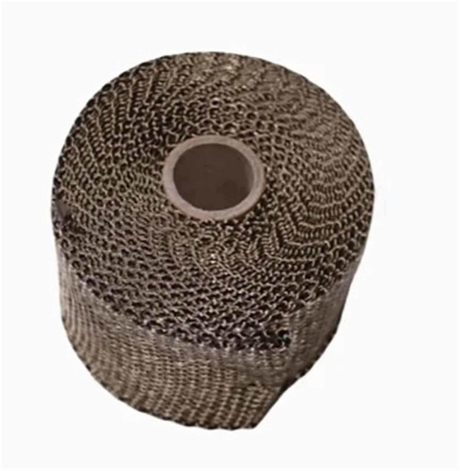 Il tessuto ignifugo viene utilizzato per l'isolamento ad alta temperatura dei tubi di scarico automobilistici e per l'isolamento dei tubi di scarico Copri scarico moto(Titanium,15M)