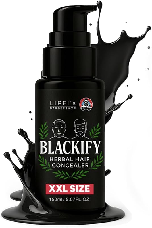 Herbal Hair Concealer for Thinning Hair, Bald Spots, Water Resistant 150 ml