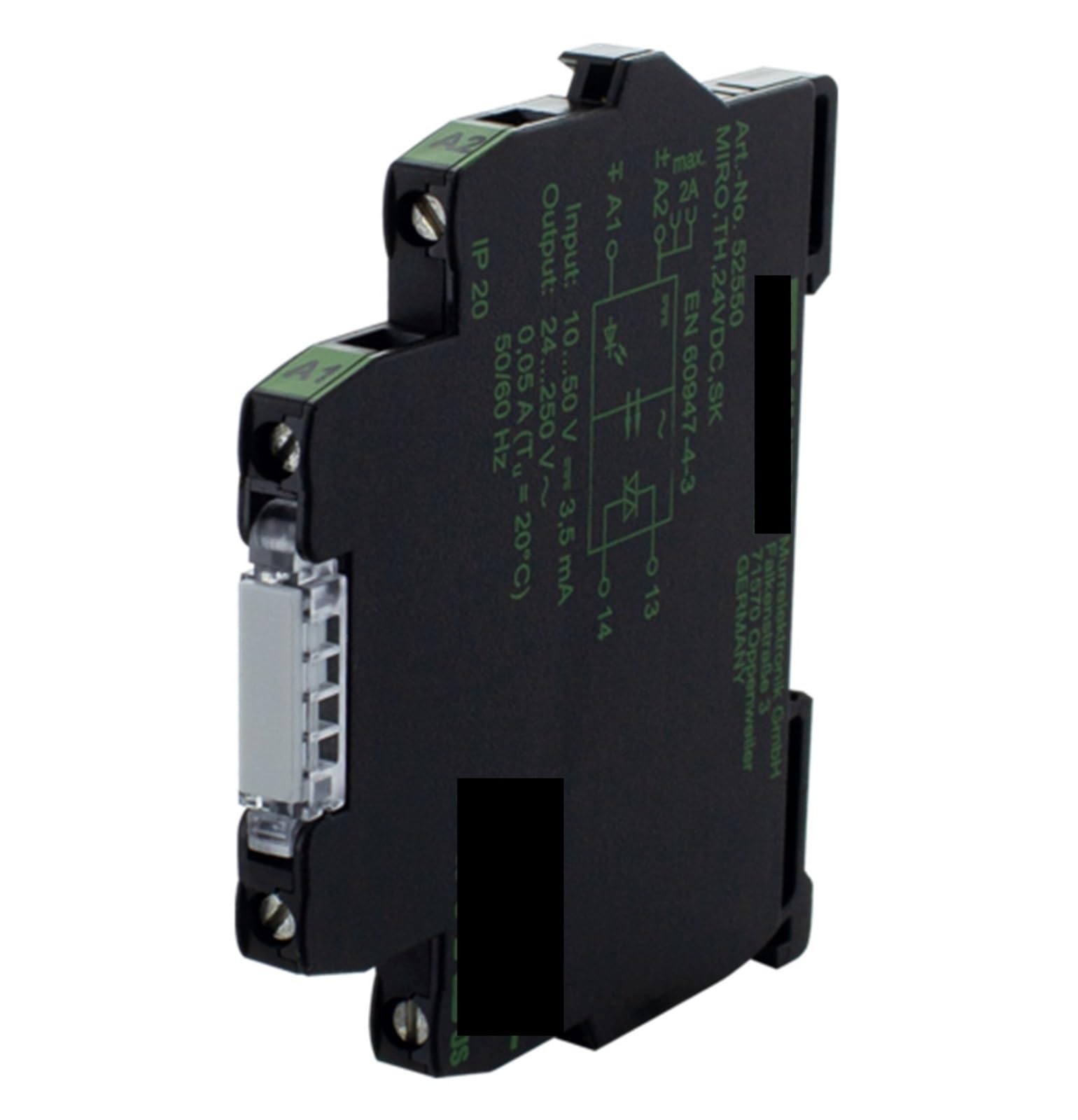 Optocoupleur Semiconducteur Transistor 24V 0.5A 52550