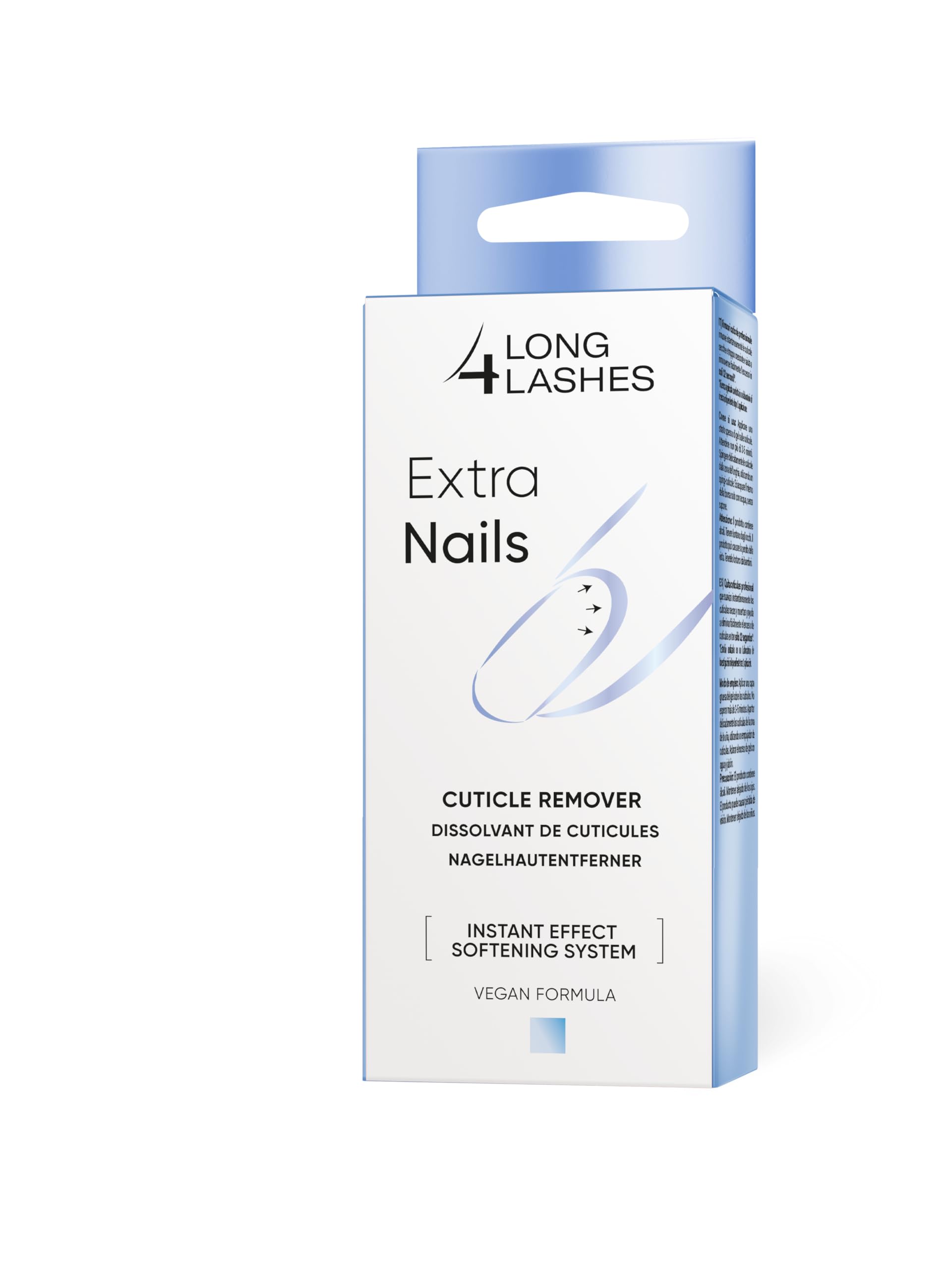 Long4Lashes Extra Nails preparat do usuwania skórek paznokci 10 ml | usuwanie skórek z ekspresowym efektem | miękkie skórki i zadbane paznokcie | manicure w domu