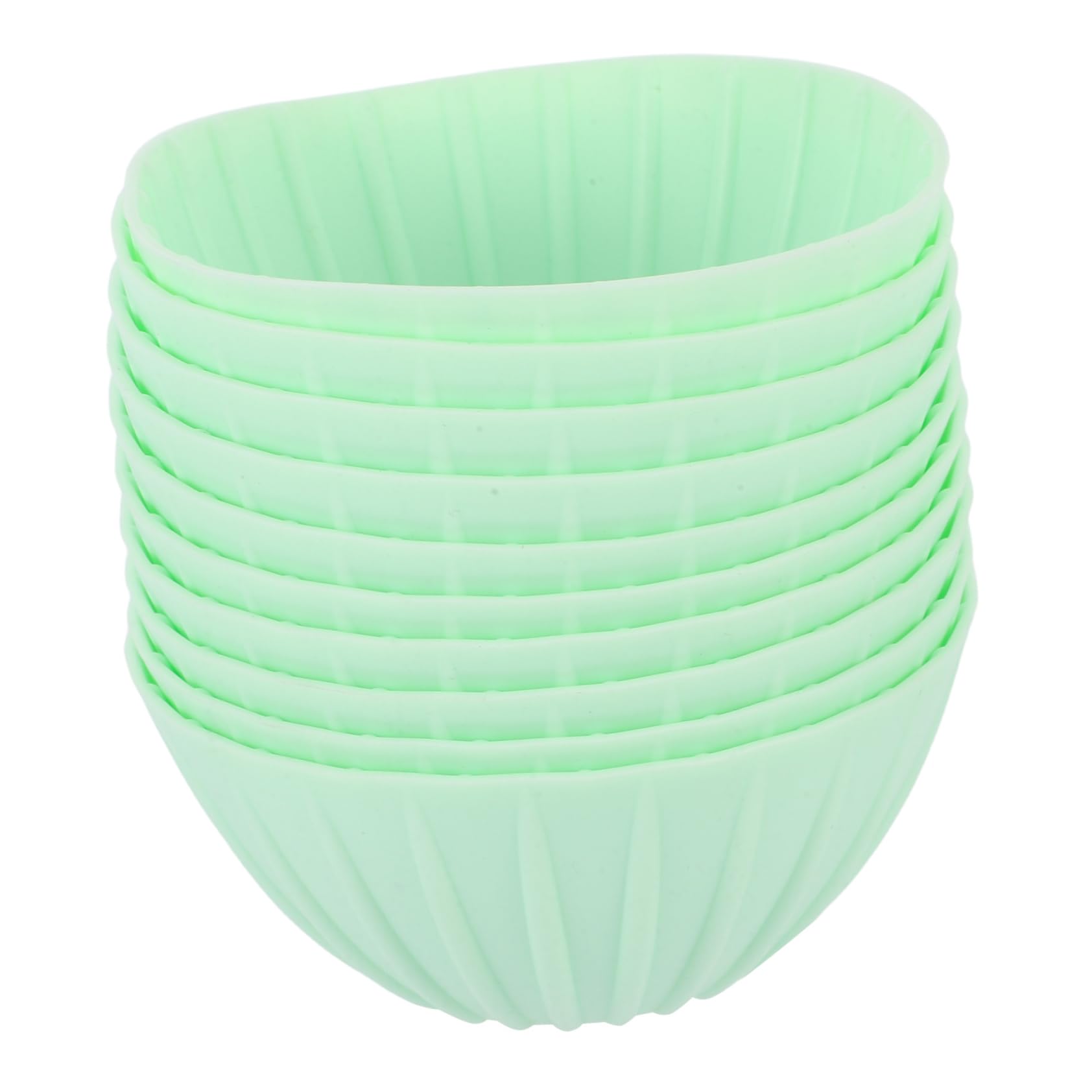 GRIRIW 10pcs Sourdough Bread Baking Baskets Silicone Proofing Banneton Bread Proofing Box for Home Baker