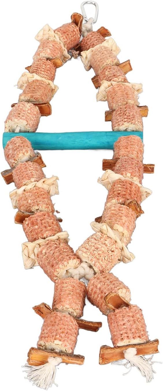 Parrot Toys Bird Toy Parrot Bite Toy Bird Chewing Cage Toy Parrot Corn Cob Chew Toys for Macaws African Gray Parrots and Other Birds