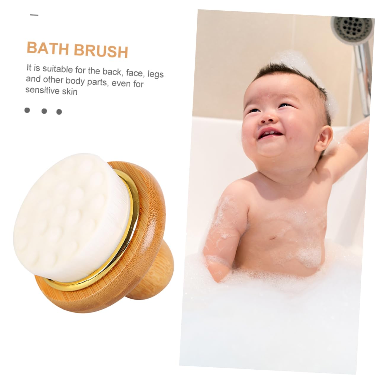 FRCOLOR 2 Stücke Entspannende Bad Körper Bürste Zurück Peeling Nicht-bürste für Männer