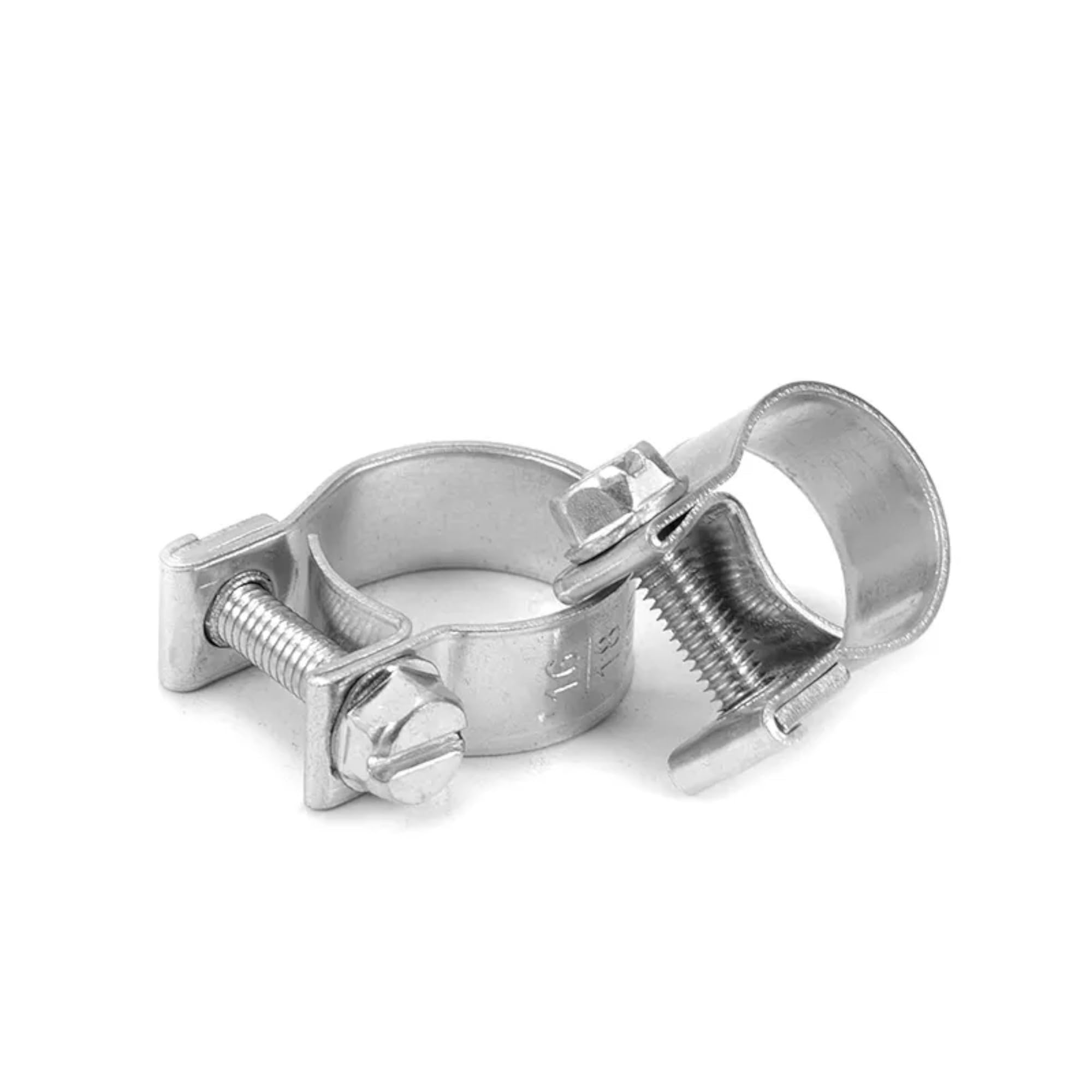 cyclingcolors 10x Collier de Serrage Mini à Visser Durite Essence Carburant Tuyau Auto Moto Scooter Tondeuse Mobylette Fixation, 15-17mm