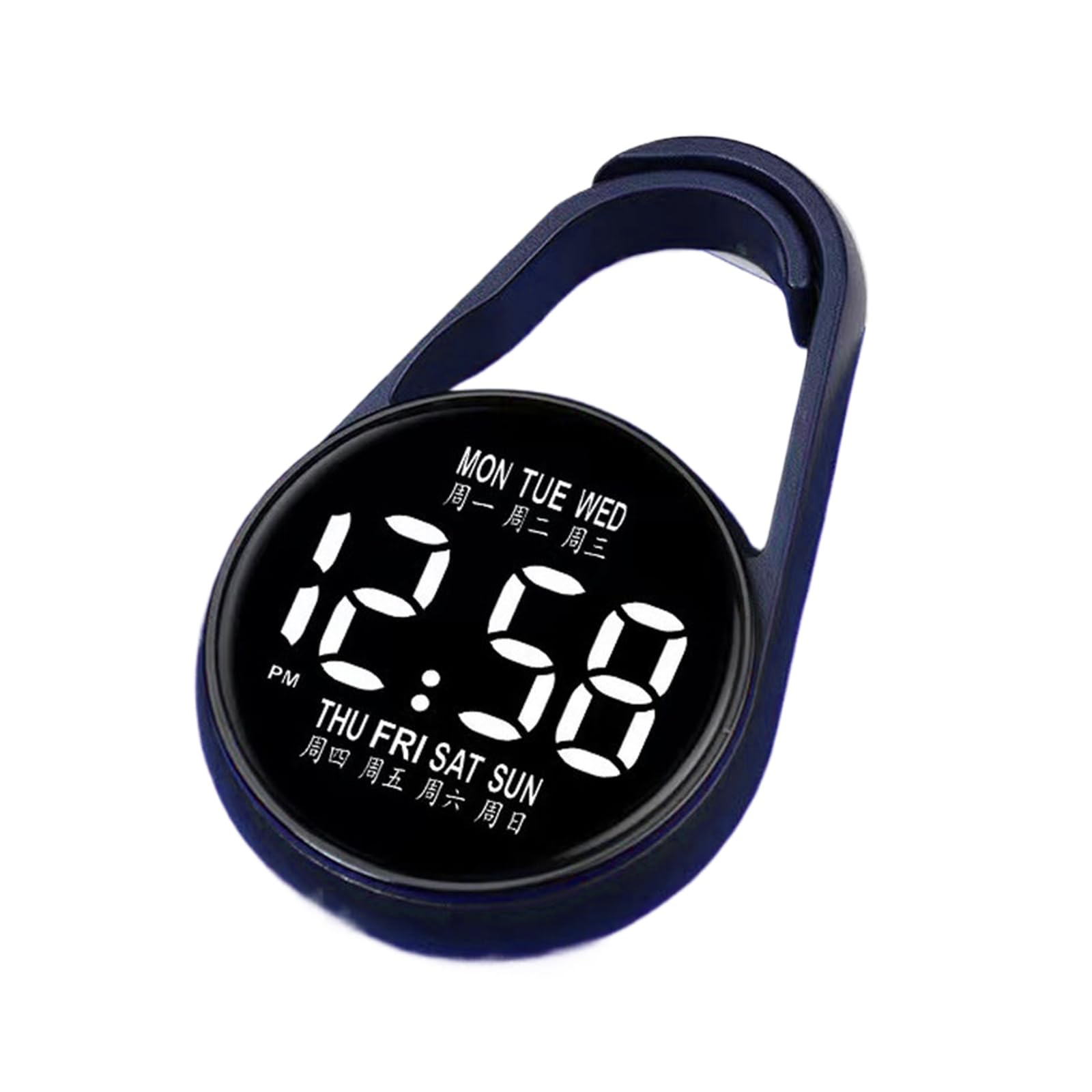 alloneslife Electronic Digital Clock for Students Includes Touch Screens Watch Waterproof Feature Night Lights for Student Multifunctional Desk for Students