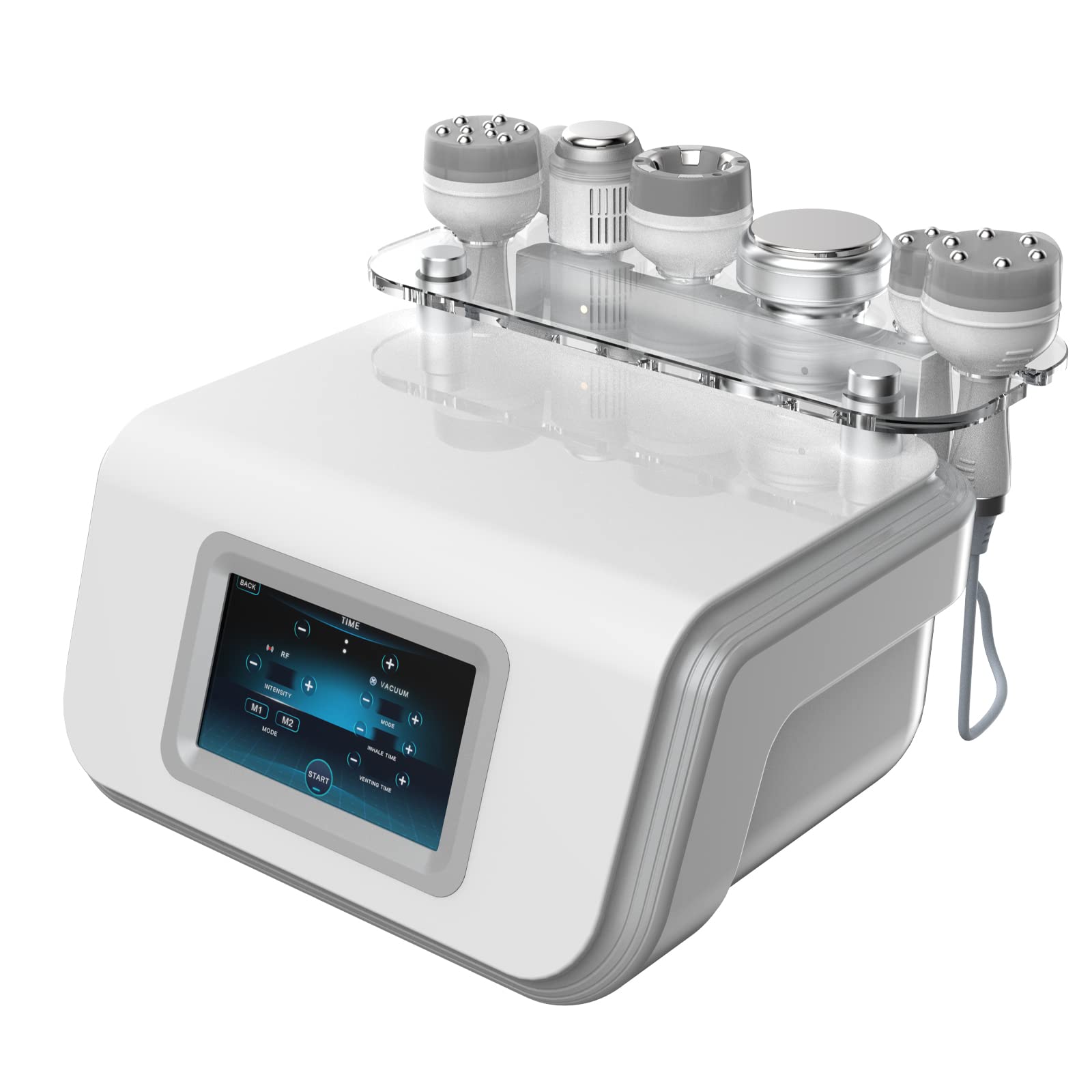 6 in 1 40K Kavitation Körper Abnehmen Maschine Multipolar Vakuum RF Form Sculpting Gerät Kalthammer für Cellulite Reduktion Hautstraffung Elitzia ET2022E