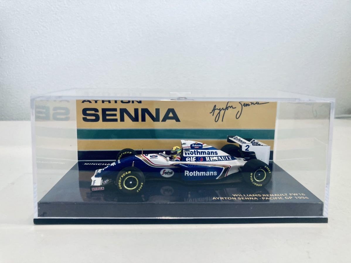 1/43 ウイリアムズルノー FW16 1994 純正ロスマンズ A.セナ 1/43 ウイリアムズルノー FW16 1994 純正ロスマンズ A.セナ