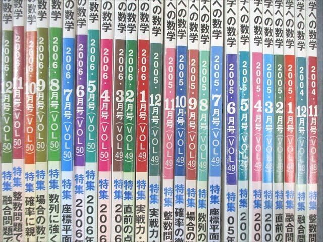 大学への数学　全25冊 大学への数学 全25冊 東京出版 大学への数学 2020年4