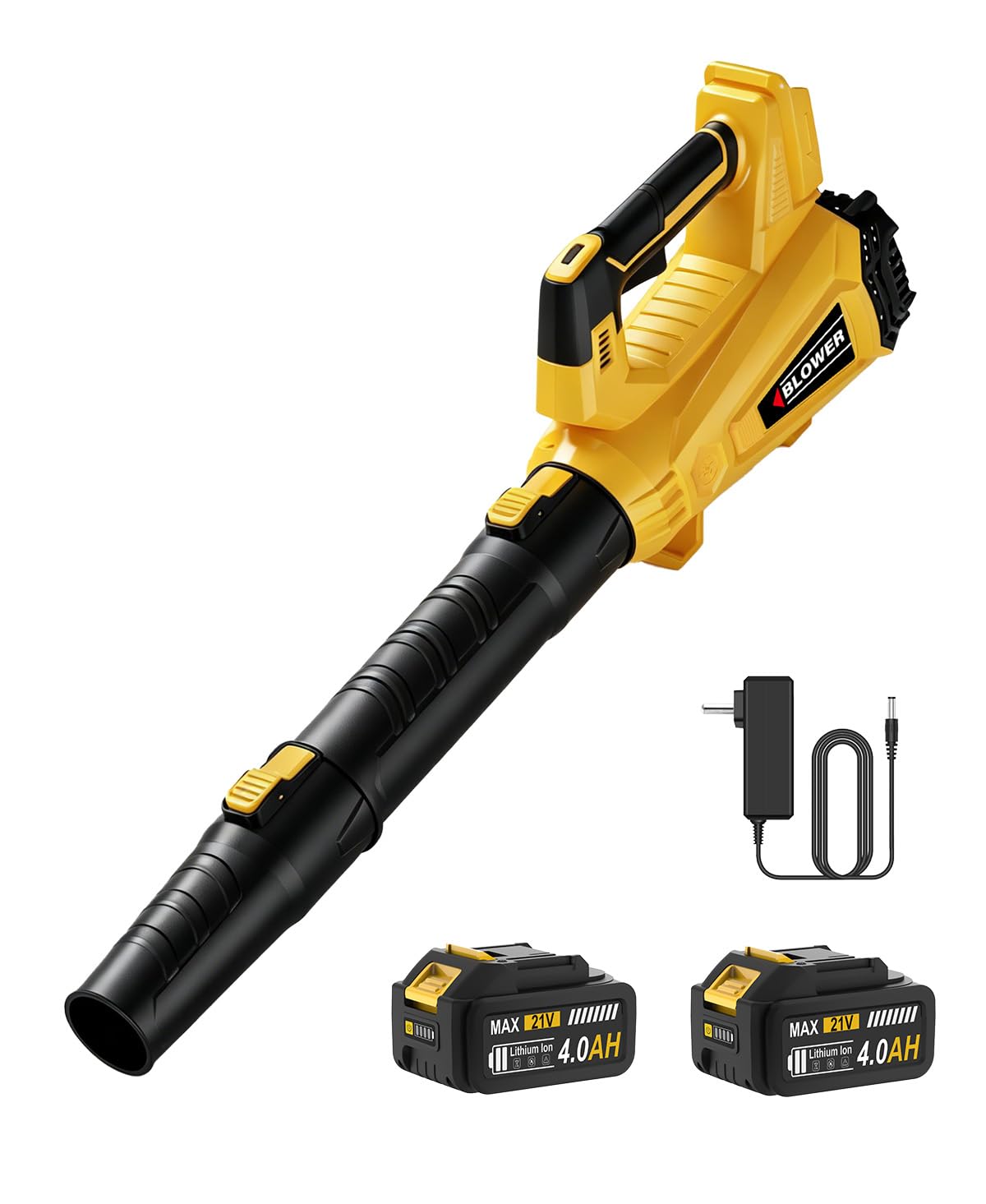 Leaf Blower Cordless, Powerful Blowers for Blowing Leaves, 6 Speed Modes