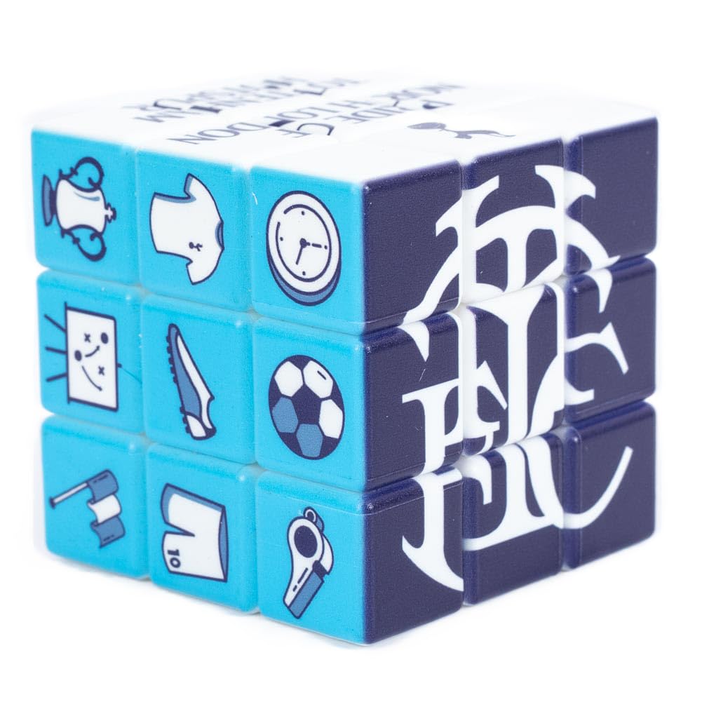 Rubiks Cube Toy - White/Navy, 8 x 12 x 16 cm