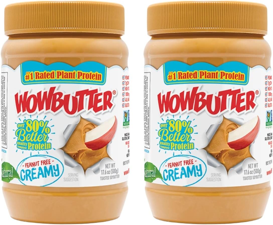 Natural Peanut Free Creamy 1.1lb Jars, 1 Count, (Pack of 2)