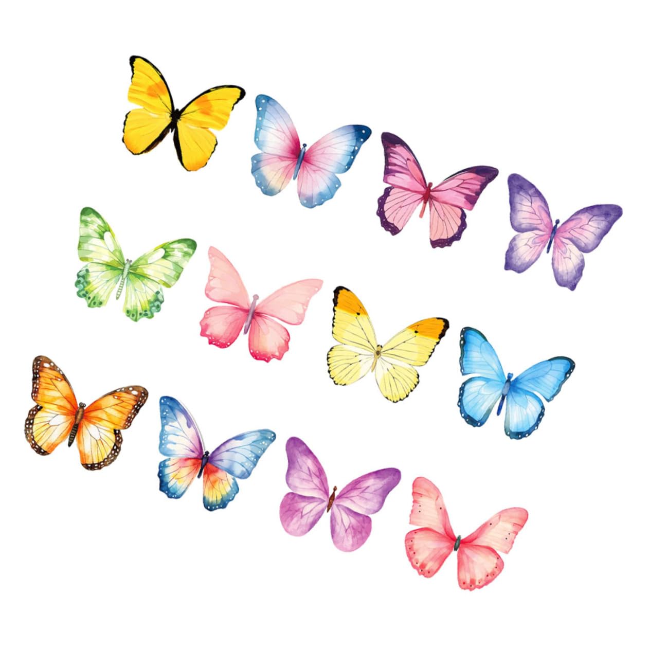 Housoutil 5 set Adesivi Per Manuali Numeri Colorati Promemoria Simpatici Blocchi Note Autoadesivi Adorabili Adesivi Per Note Piccoli Blocchi Note Forniture Per Appunti 12 pezzi * 5