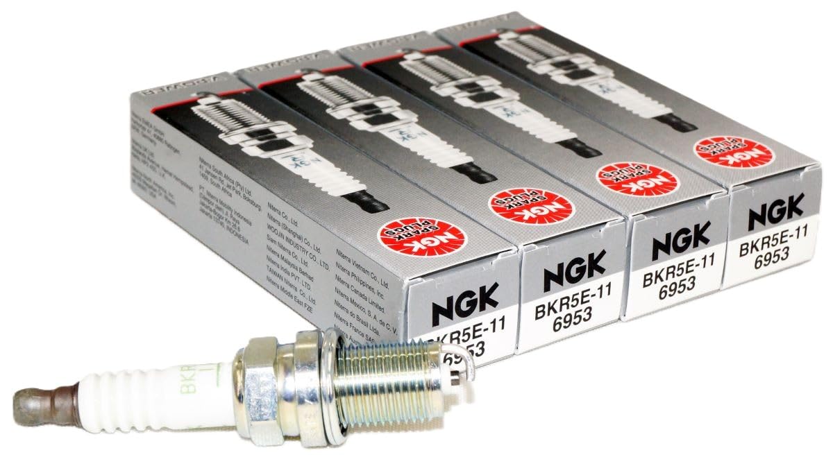 NGK6953 Spark Plug BKR5E-11 - Pack of 4