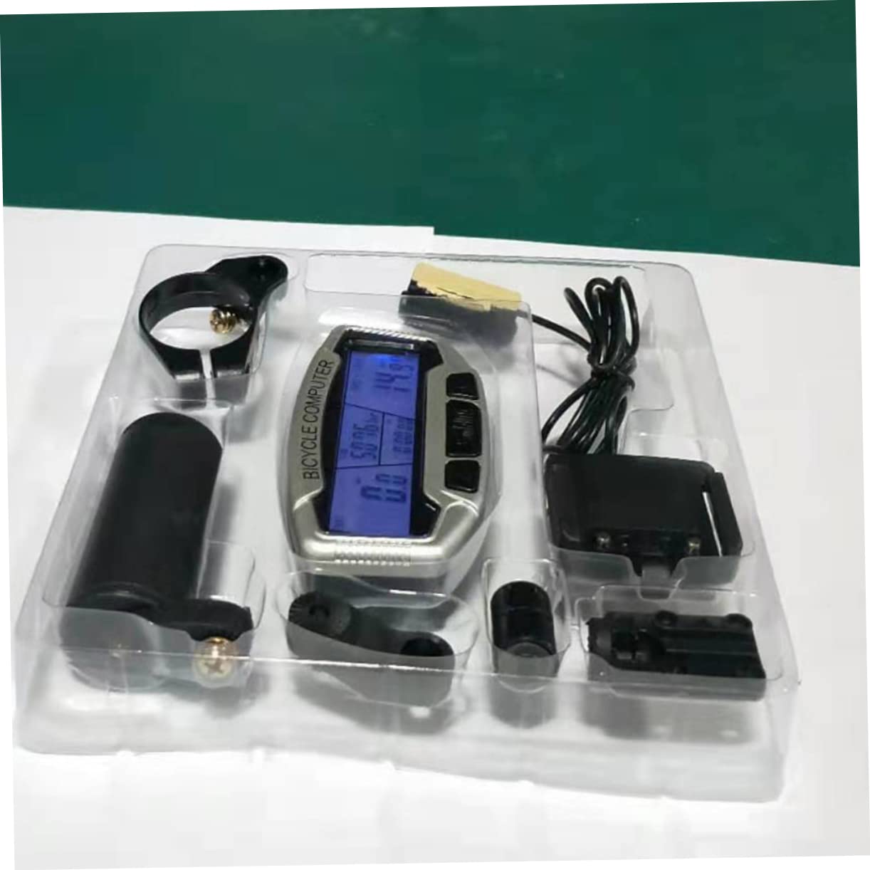 Milisten Digital Bike Computer Speedometer Tachometer Luminous Backlight Multi-Function for Road Bicycles