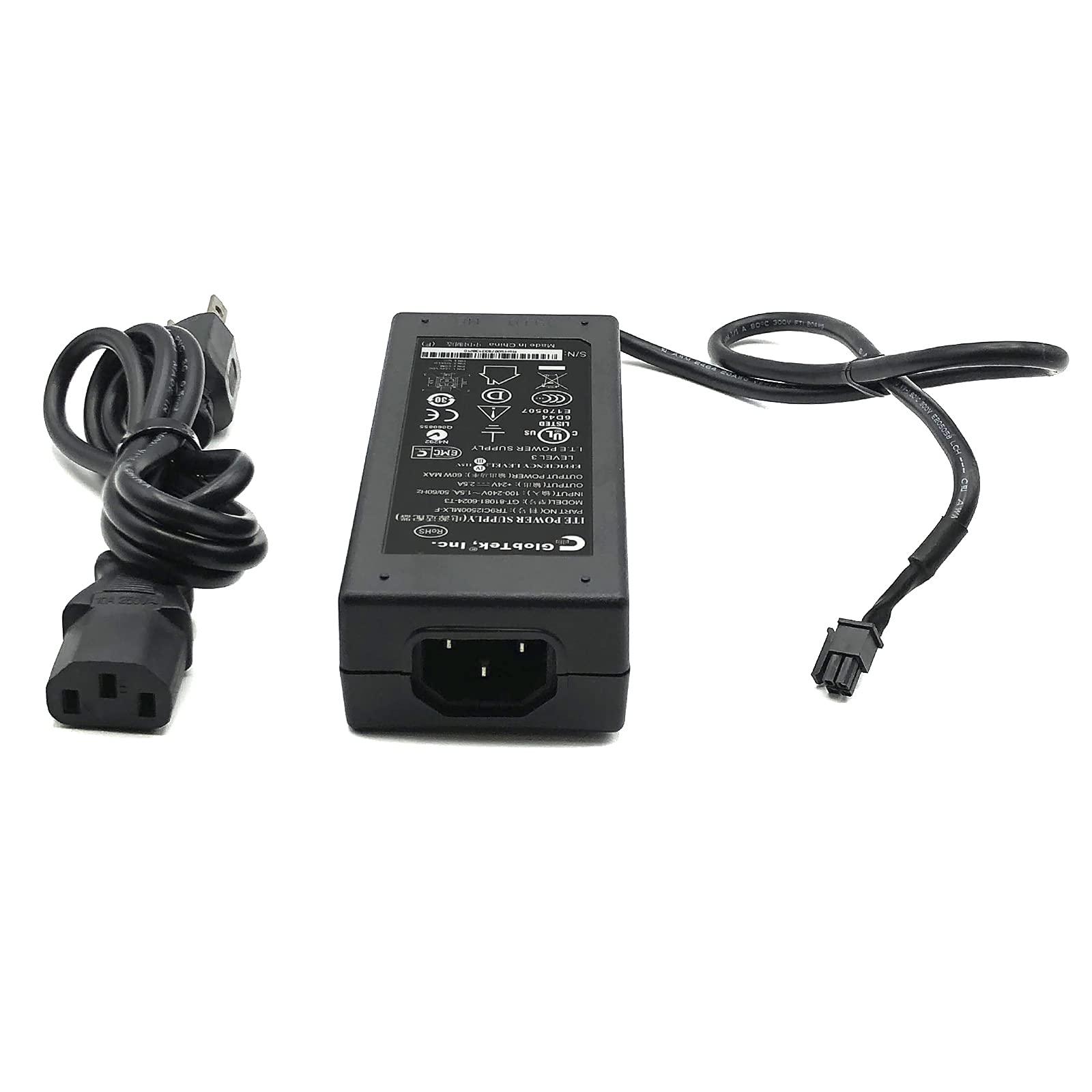Amazon.com: Genuine GlobTek brand Power Supply AC Adapter