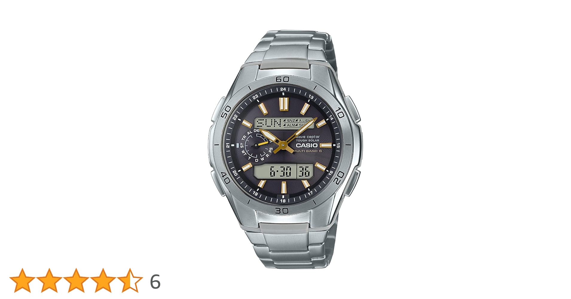 CASIO WVA-M650TD-1AJF ウェーブセプター 腕時計 カシオ ウェブセプター WAVECEPTOR ソーラー WVA-M650D-1AJF