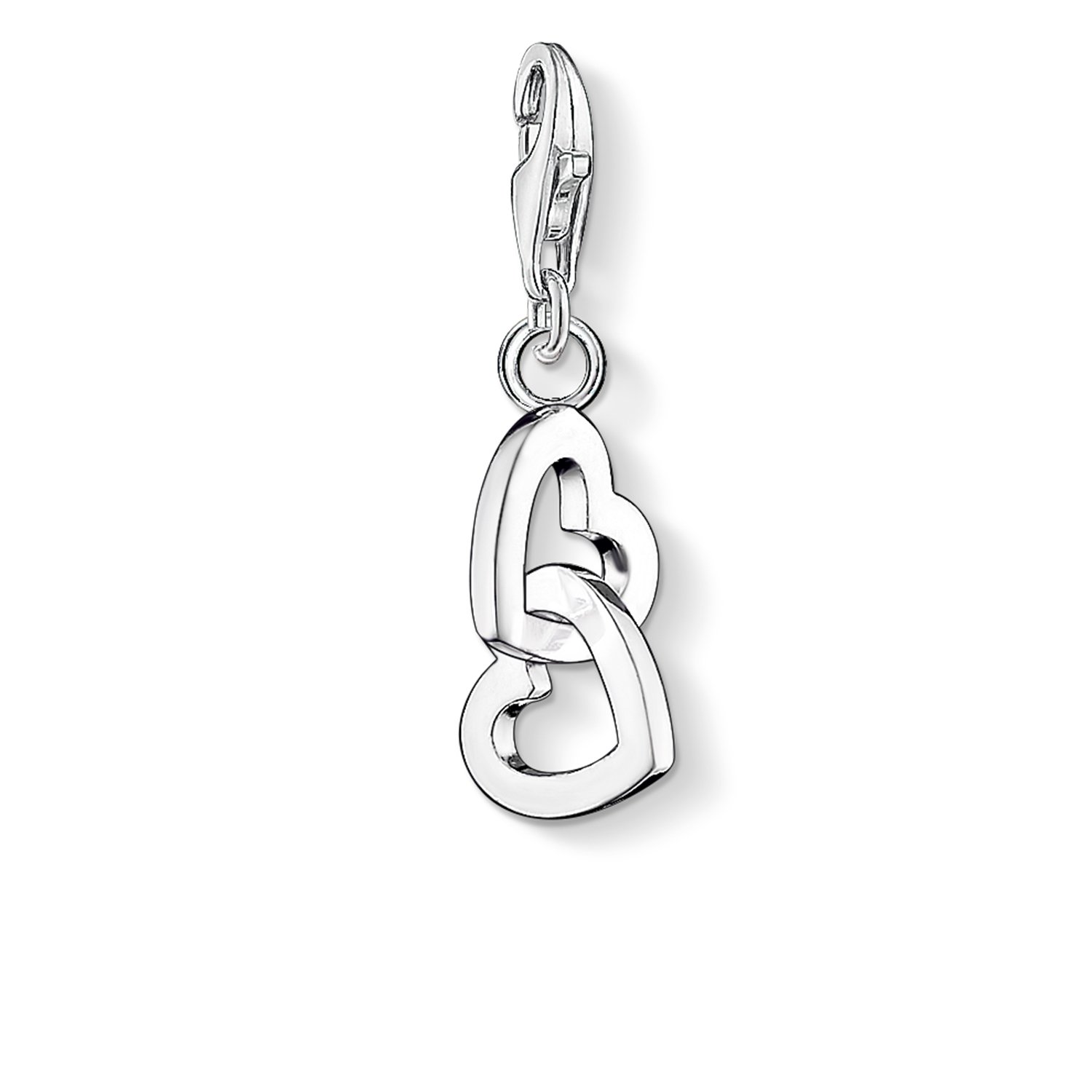 Thomas Sabo Charm pendant hearts Charm Heart 925 Sterling Silver