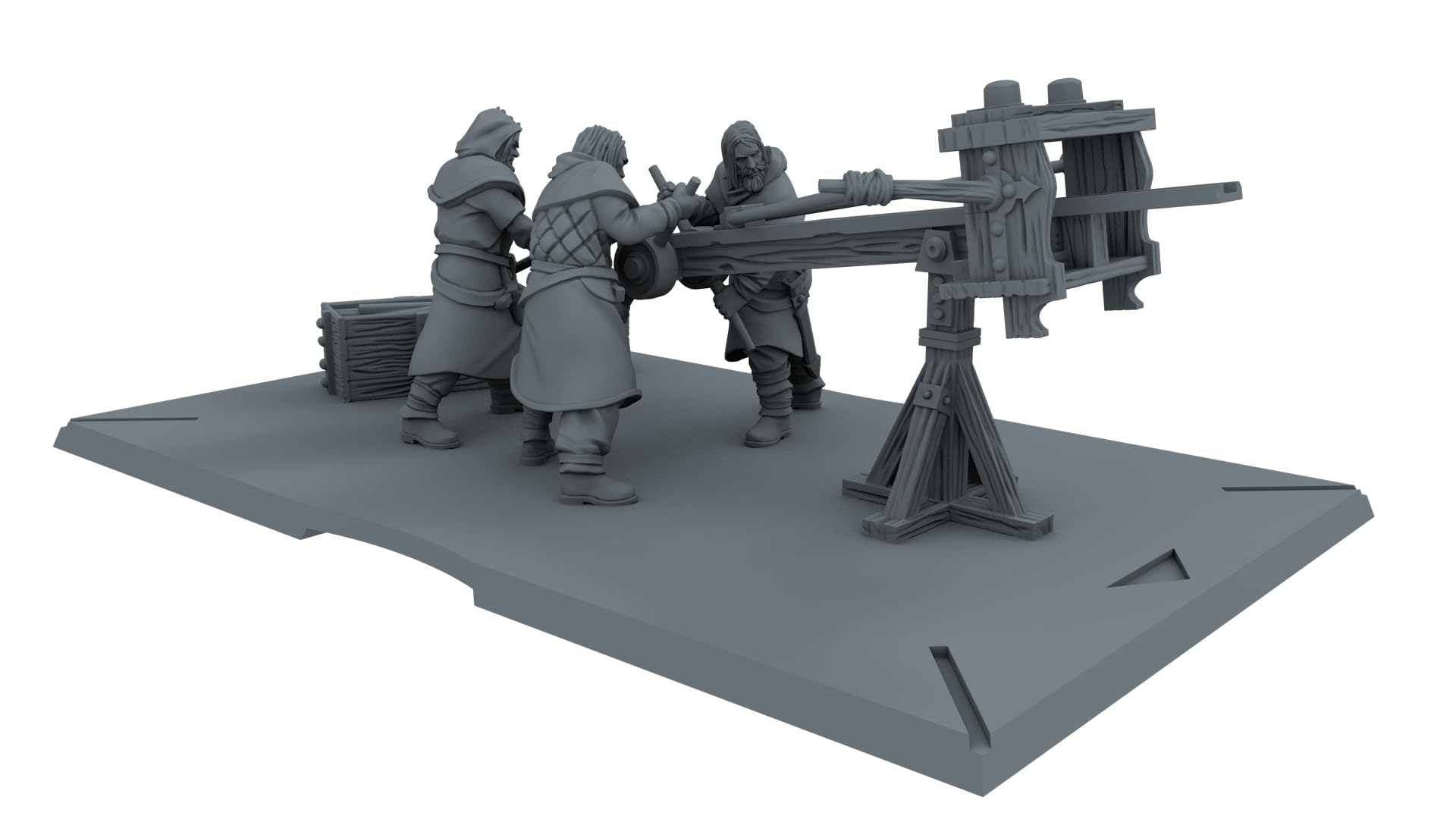 CMON A Song of Ice and Fire Tabletop Miniatures Game Builder Scorpion Crew Unit Box - Powerful Siege Weaponry for Westeros! Strategy Game for Adults, Ages 14+, 2+ Players, 45-60 Min Playtime