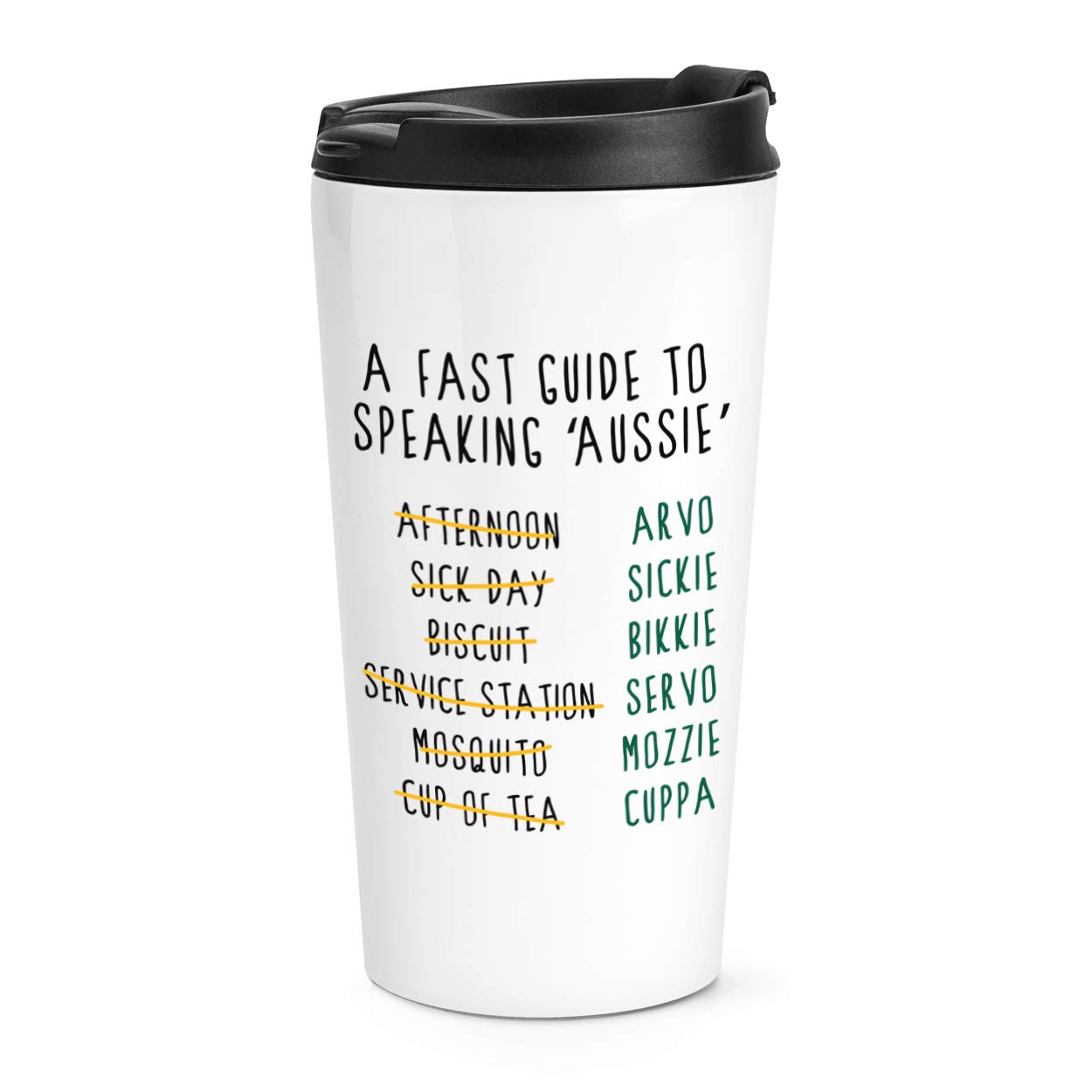 A Fast Guide to Speaking Aussie Travel Mug Cup