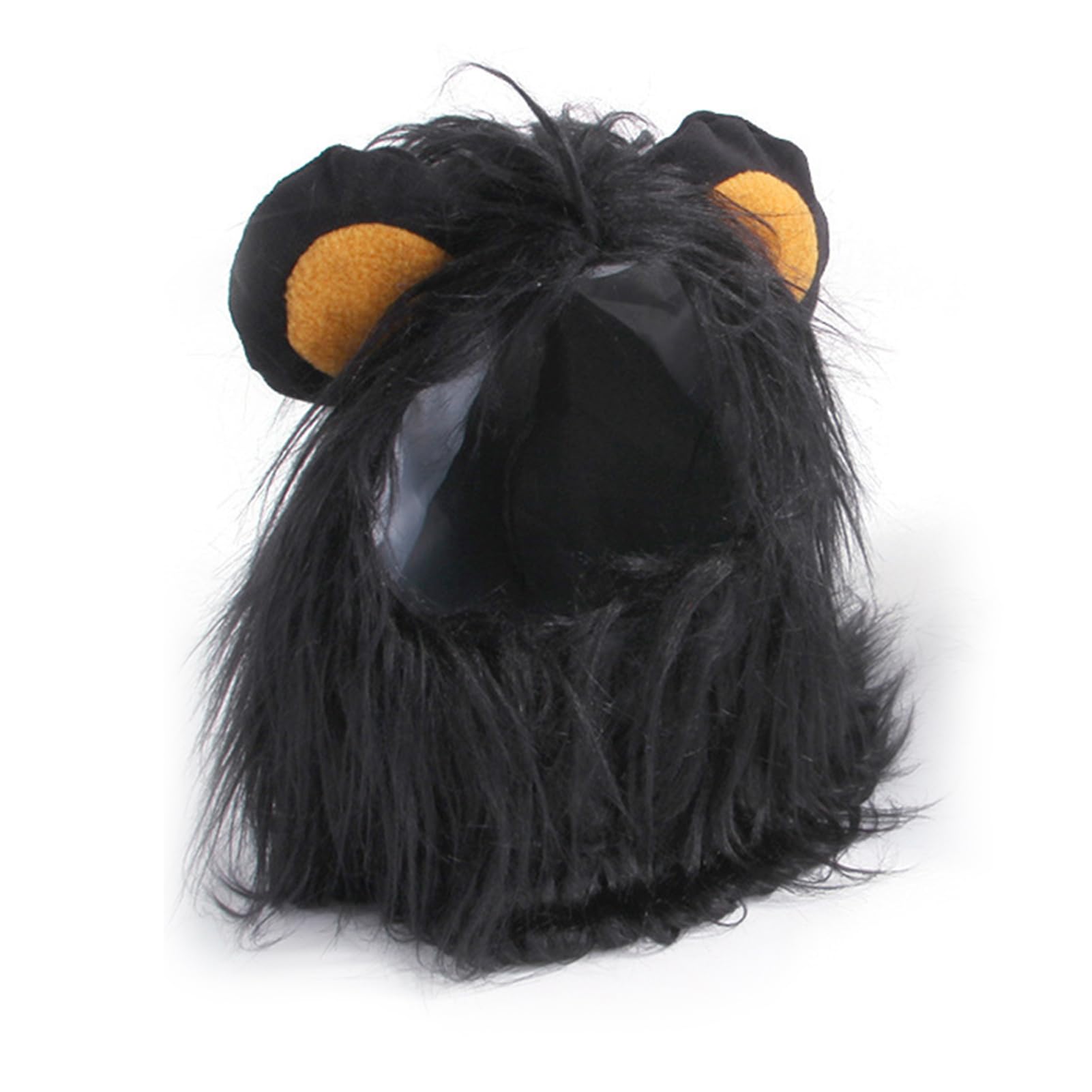 Tocado de Halloween para mascotas, disfraz de melena de león para perro, disfraz de melena de león para perro, espectáculo de Halloween para mascotas, cosplay, maquillaje, tocado de gato Gesuter