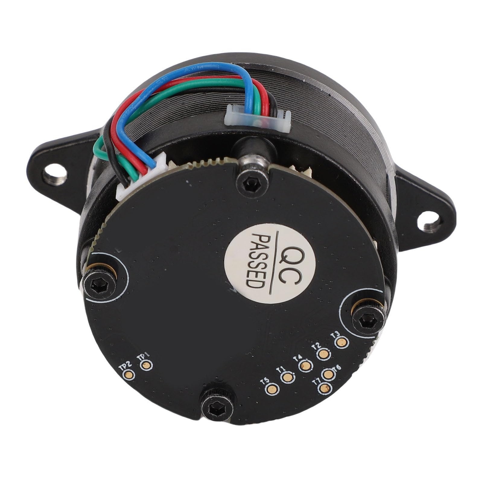 SEAFRONT Motor Extrusor de Repuesto para Impresora 3D K2 Plus, Motor Paso a Paso de bajo Consumo de Energía con Rueda Síncrona de Alta Resistencia y Engranaje de 12 Dientes para una