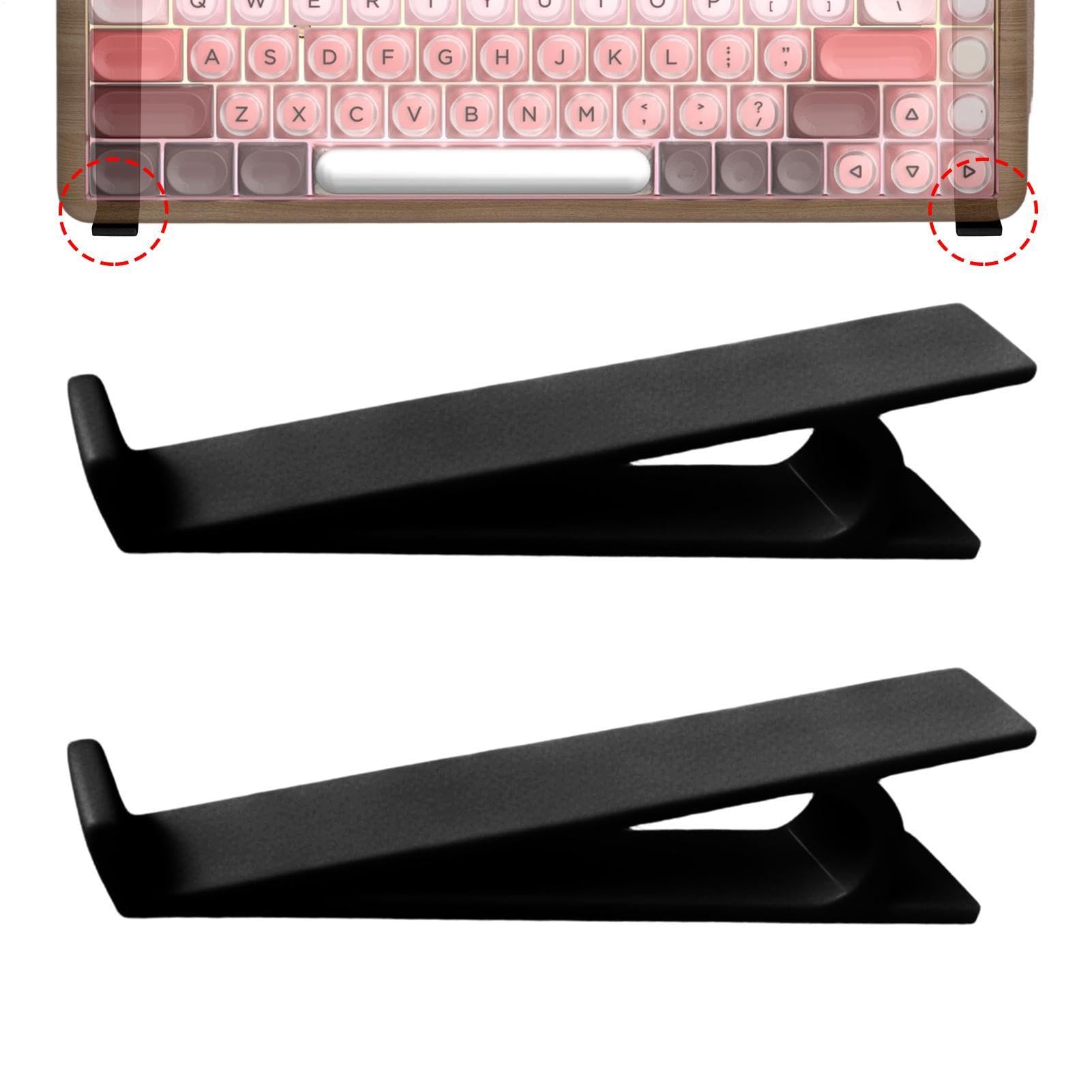 Tastaturständer, ergonomisch, rutschfest, bequem, Schreibtischerhöhung, Desktop-Tastaturständer, für Lehrer, Frauen, Männer, Maus, Telefon, Tippen, Gaming, Büro, Wohnung