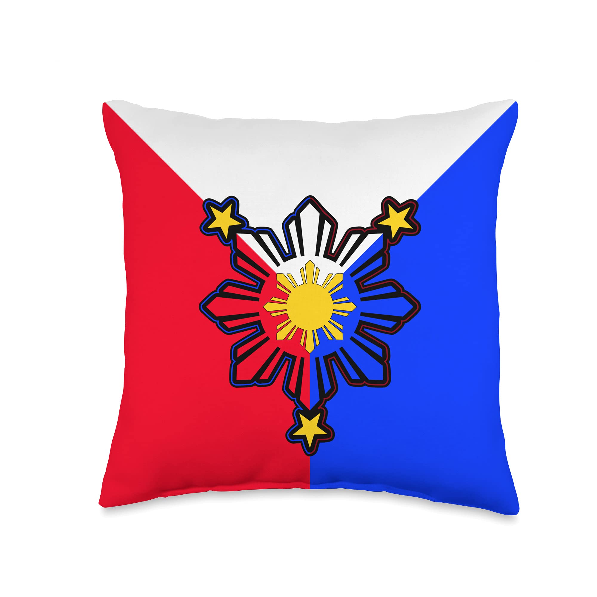 Amazon.com: Filipino Filipina Philippines Flag - Henyo Stuffs Pinoy Filipino  Philippine Flag Sun Throw Pillow, 16x16, Multicolor : Home & Kitchen