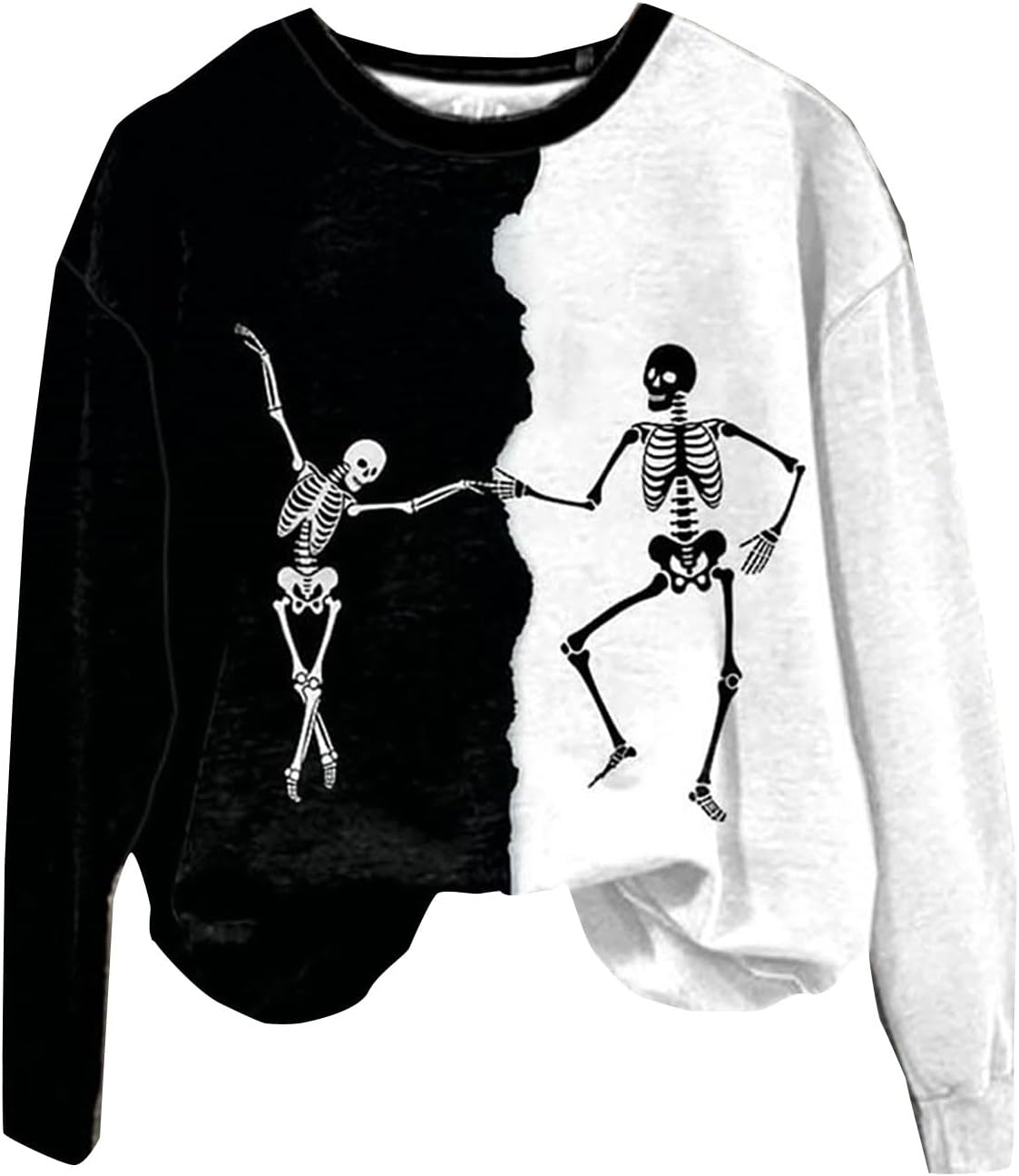 LQDEUL Halloween Sweatshirt Women Horror Mom Sweatshirt