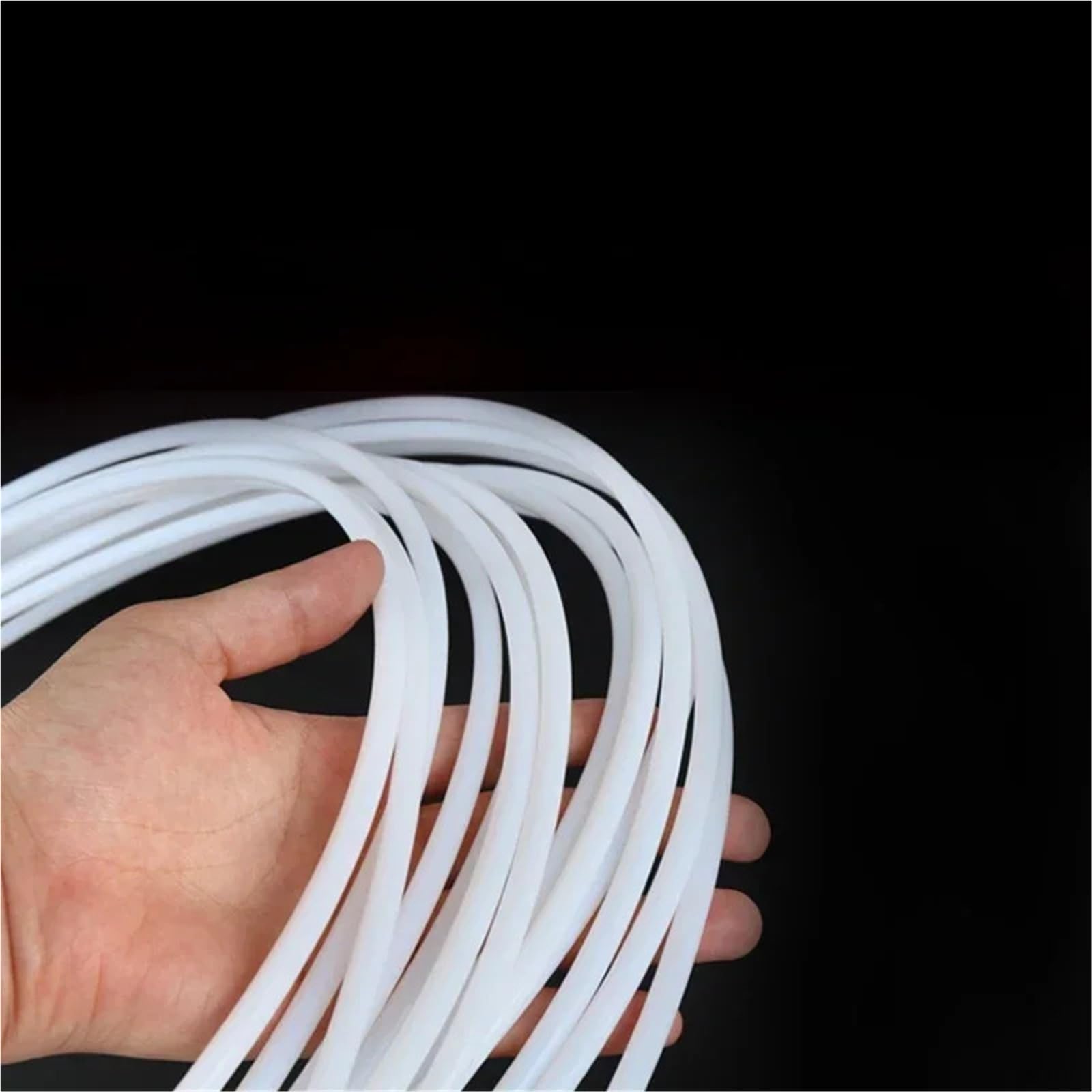 PTFE Tubo For piezas de impresora 3D Tubería F46 Manguera aislada Tubería rígida | DI 0,5 1 2 2,5 3 4 5 6 7 8 10 MM(ID 9 X OD 11MM_5 METERS)