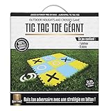 Paris Prix Jeu d'Extérieur Tic Tac Toe 32cm Bleu & Jaune