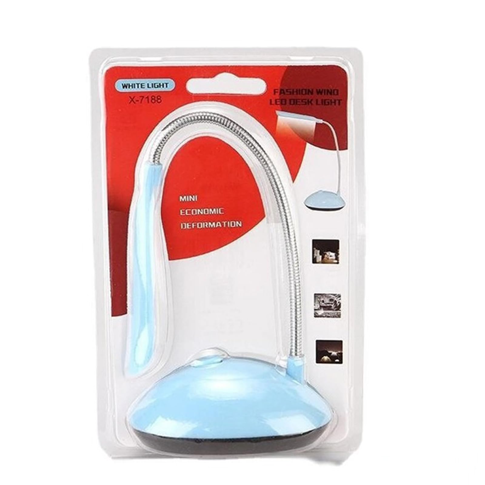 CRFFZ LED Desk Lamp Desk Lamps Battery Powered Minis Light, Night Light, Reading Lamp Table for Bedroom Bedside Study Eye Caring