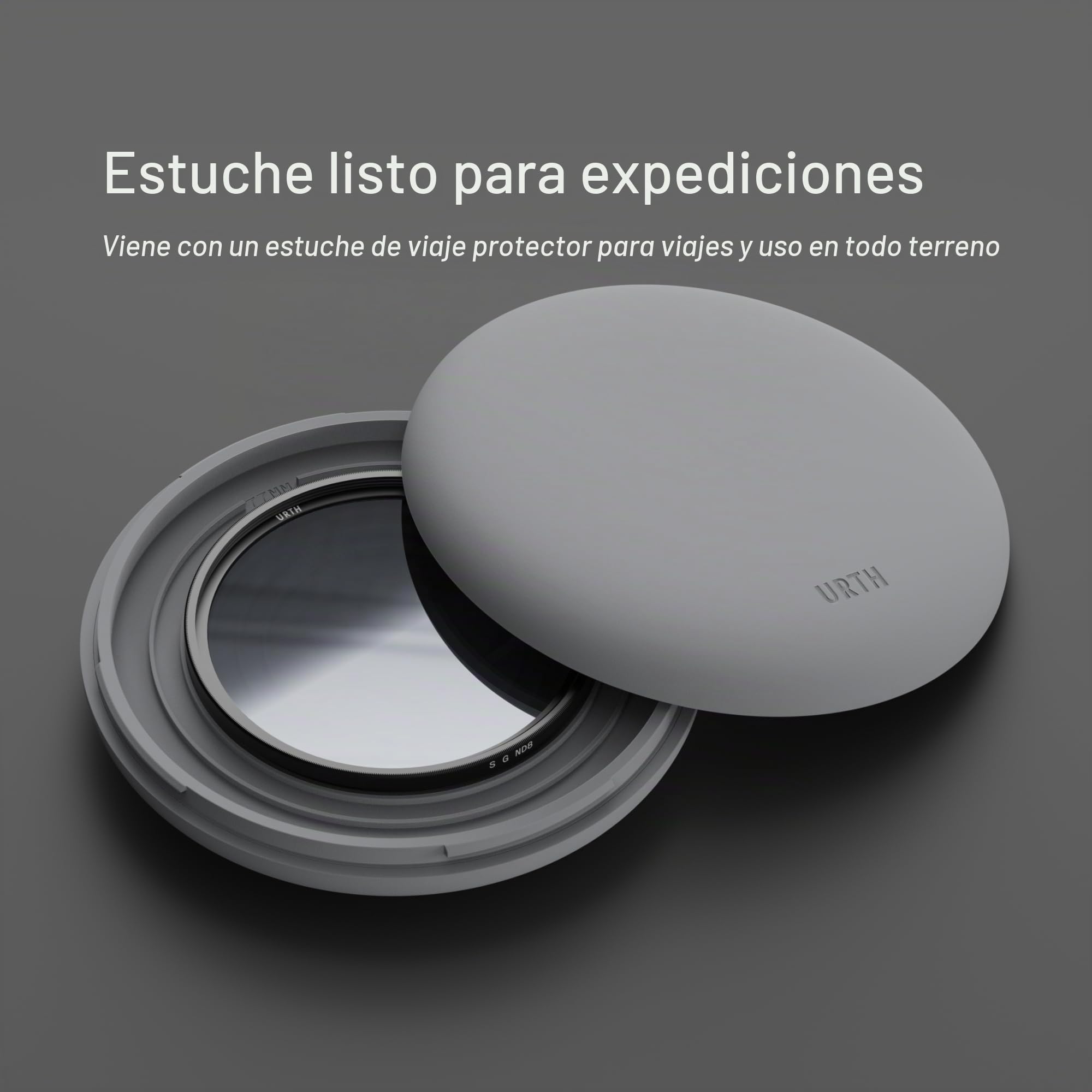 Urth 67 mm Filtro ND8 Graduado Suave para Objetivo — 3 Pasos, Vidrio óptico HD con Nano-Recubrimiento de 20 Capas, Filtro Degradado Suave de Densidad Neutra para Equilibrio de exposición | Provenza Francia. Embalaje seguro. Viene con Factura, incluido IVA