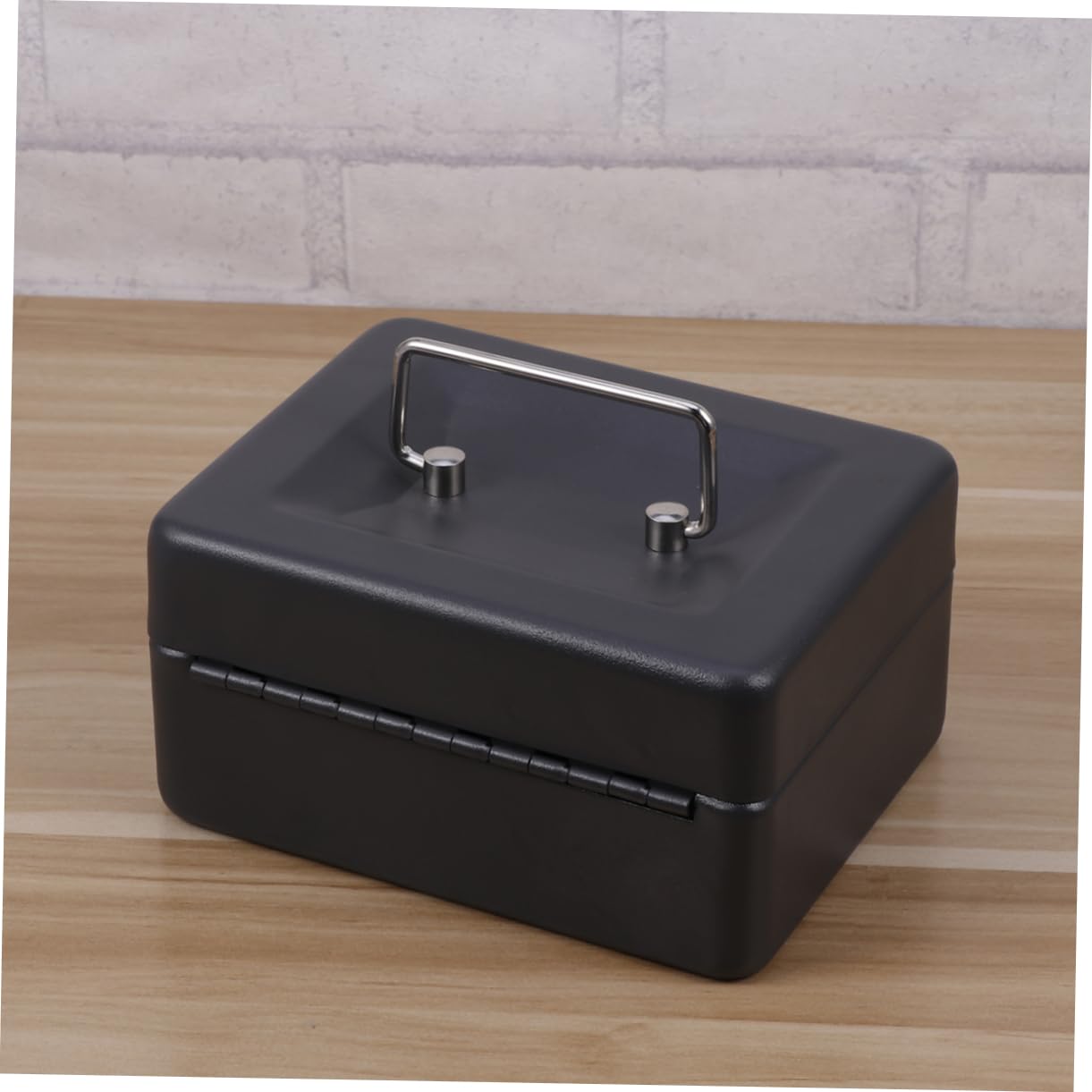 Caja De Seguridad Con Combinación Caja Registradora De Resistente Diseño Mejorado Para Almacenar y Monedas Color Negro