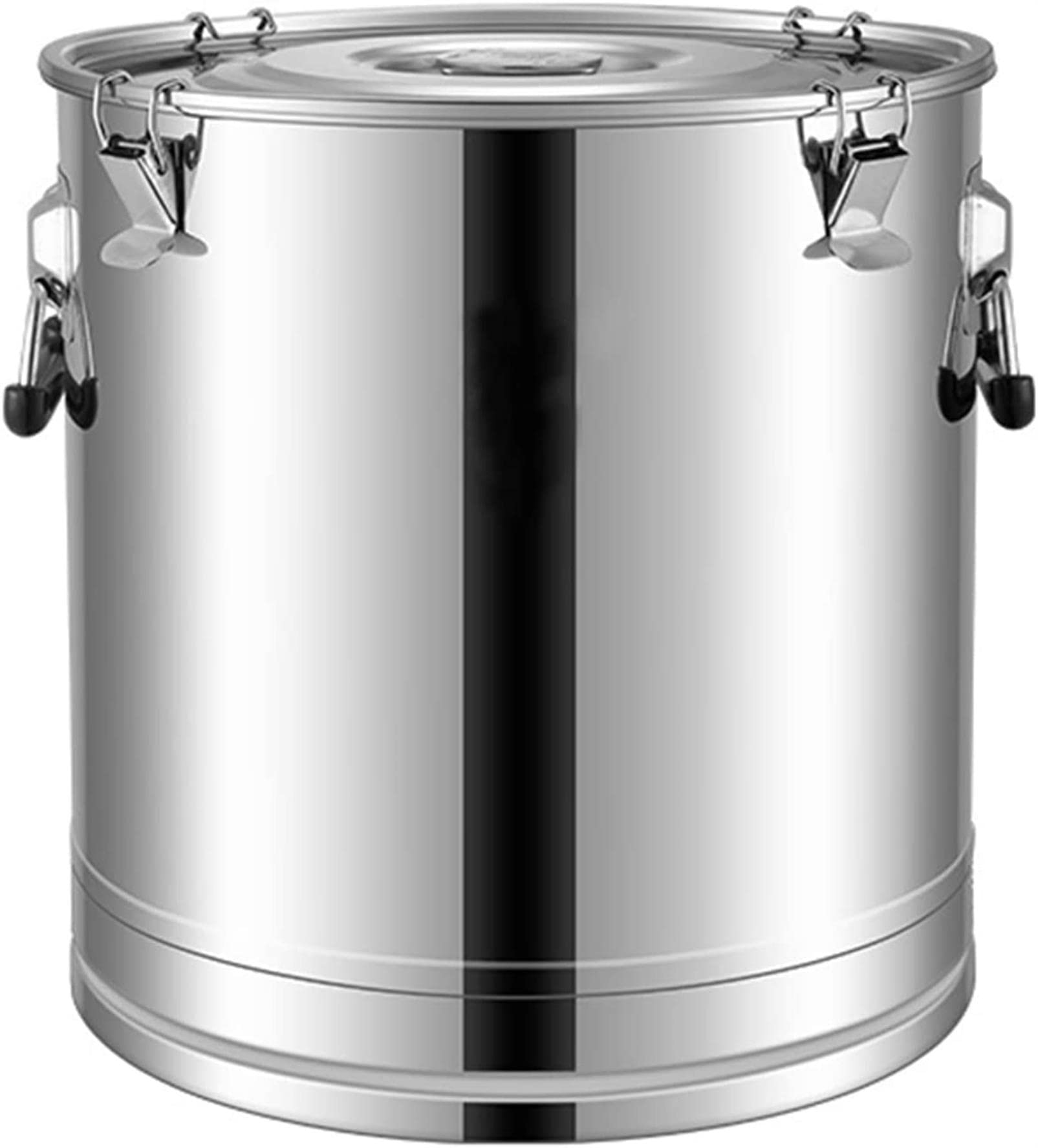 Bidon À Lait, Bidons À Lait De 25 À 105 L, Seau À Vin, Pichet À Lait, Bidon À Huile, Boîte À Thé, Cuve En Acier Inoxydable 304 Avec Joint En Silicone, Pot Robuste Pour Produits Laitiers, Pour Le Stoc