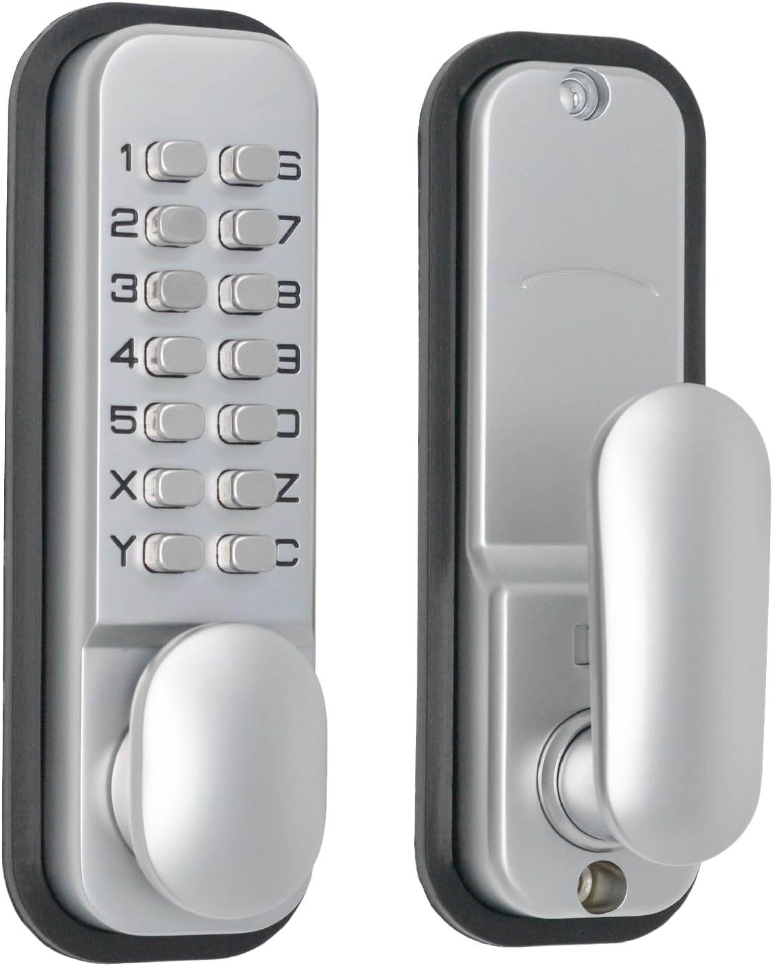 ZEROplusArrone AR195 MC Push Button Digital Door Lock, Mechanical Lock, C/W Holdback